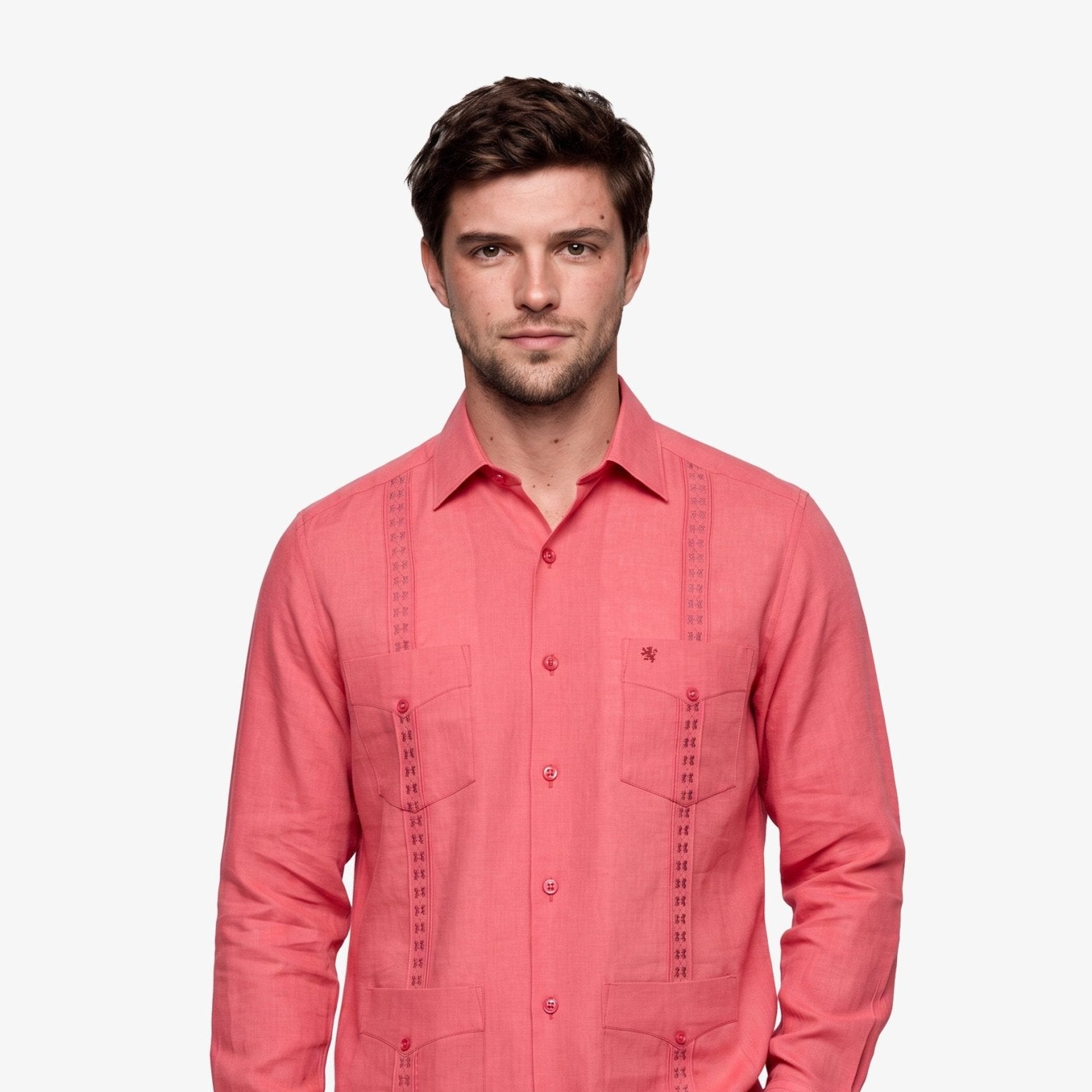 Manchester Guayabera 55% Lino / 45% Algodón - Manchester