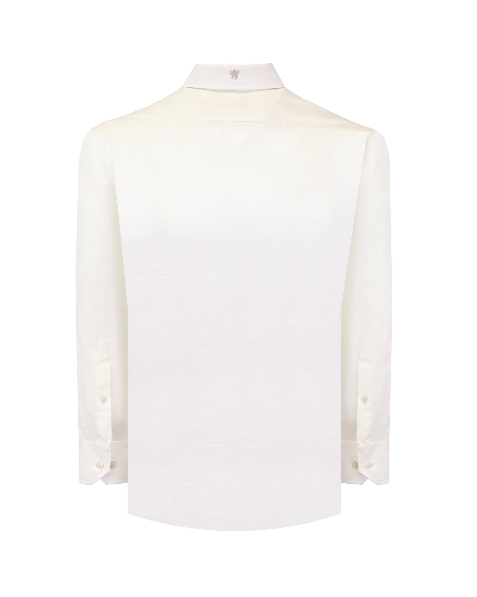Manchester Guayabera Alforzas Artesanales - Sin Bolsas - Manga Larga - Manchester