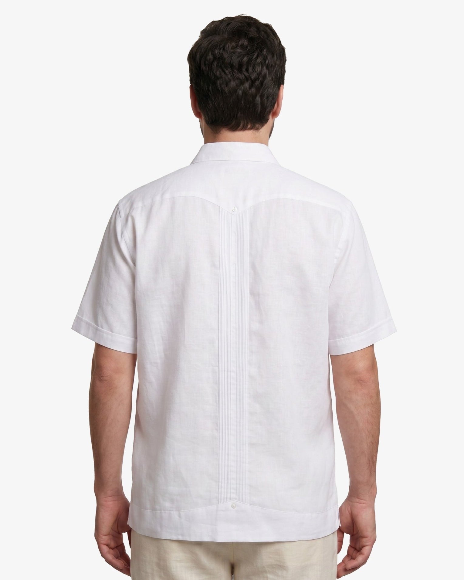 Manchester Guayabera Big and Tall Algodón y Poliéster - Manchester