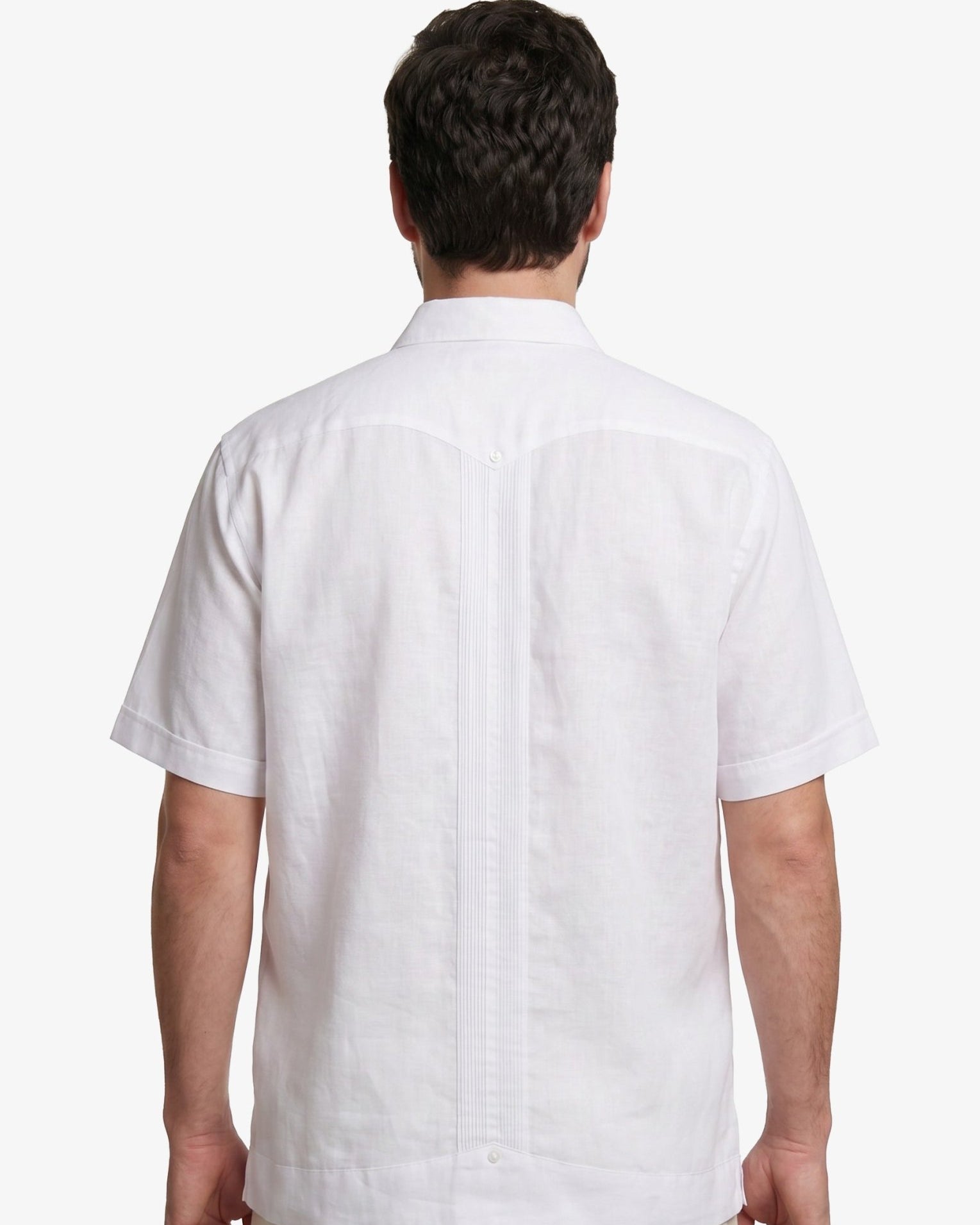 Manchester Guayabera de Manga Corta de Talla Extra - Manchester