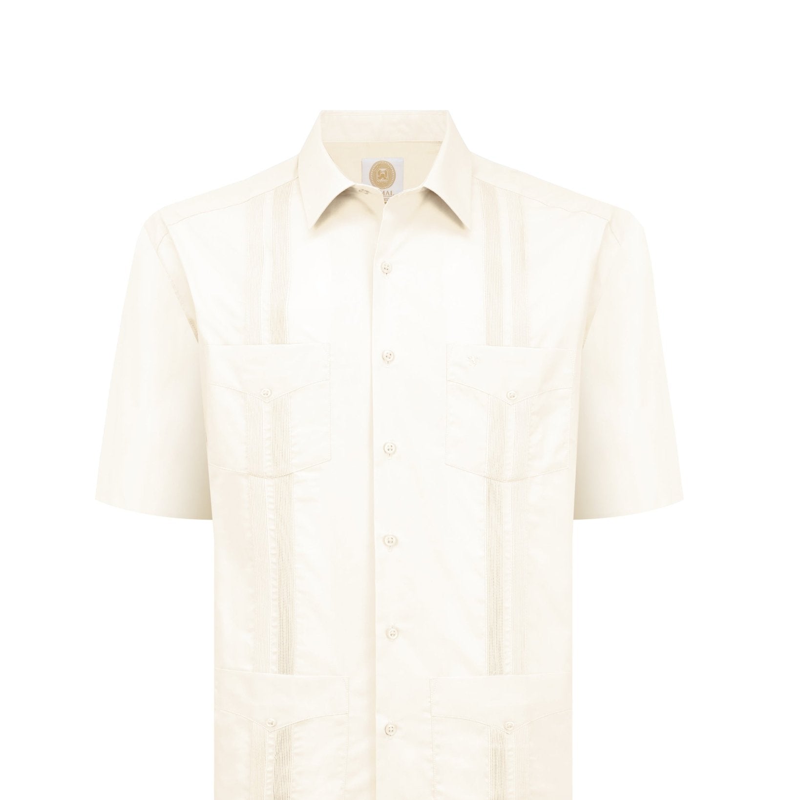 Manchester Guayabera de Manga Corta de Talla Extra - Manchester