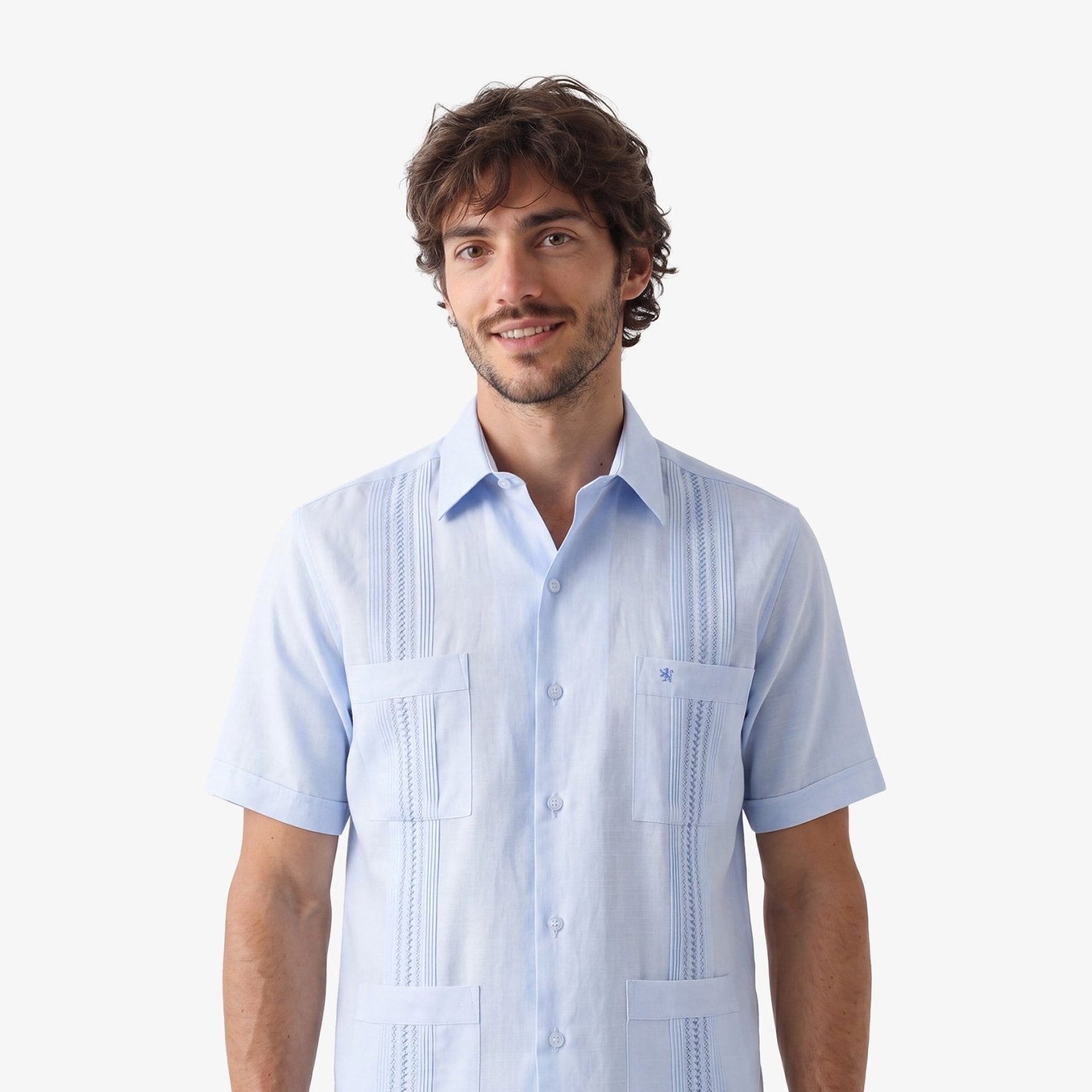 Manchester Guayabera Formal Tropical Manga Corta - Manchester