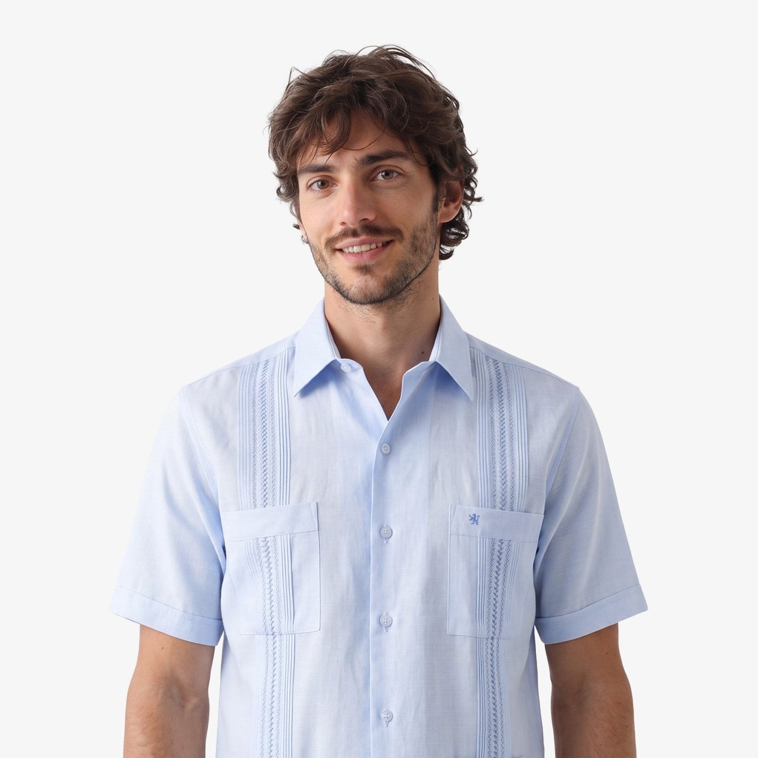 Manchester Guayabera Formal Tropical Manga Corta - Manchester