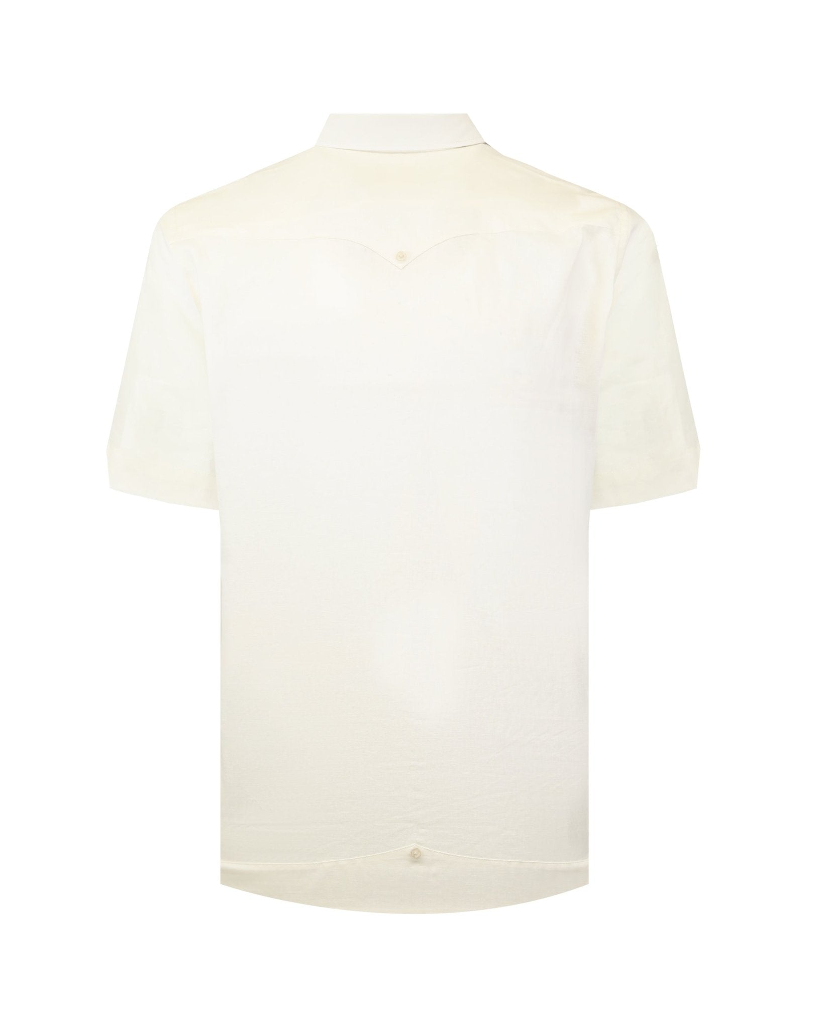 Manchester Guayabera Lino - Algodón Diseño Liso - Manchester