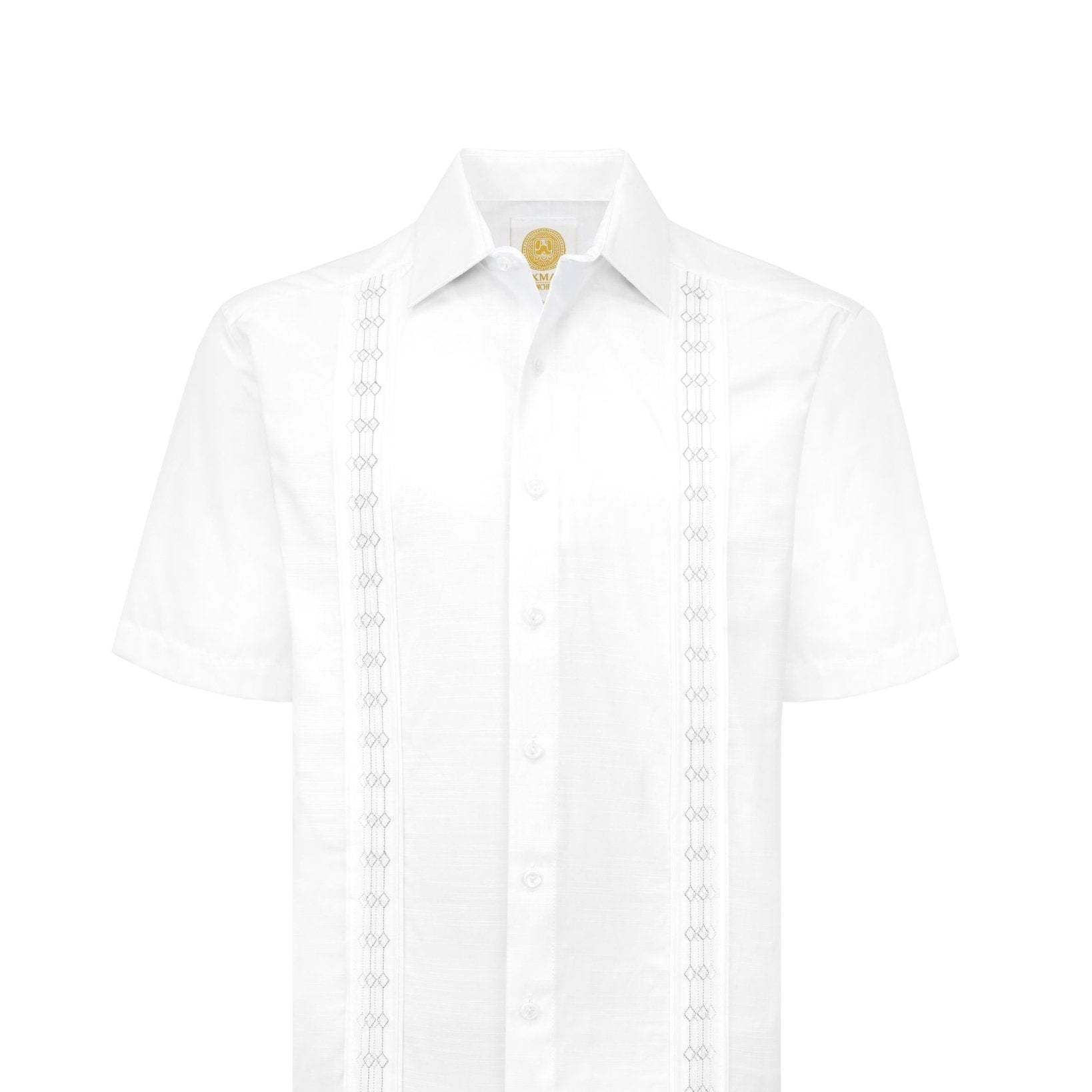 Manchester Guayabera Lisa Algodón - Poliéster Diseño Liso - Manchester