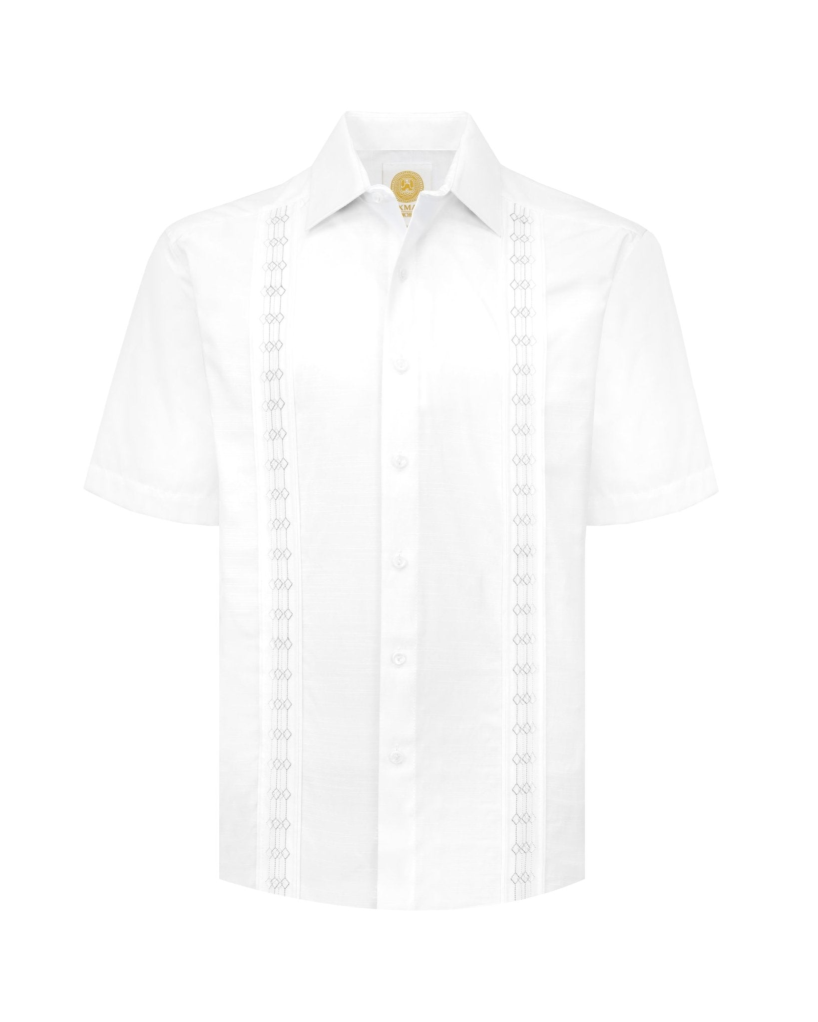 Manchester Guayabera Lisa Algodón - Poliéster Diseño Liso - Manchester