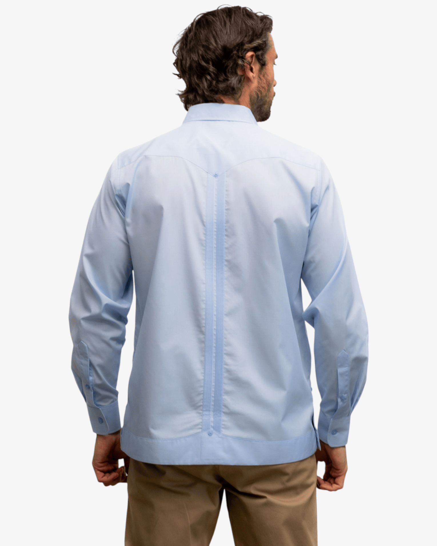 Manchester Guayabera Lisa Algodón y Poliéster - Manchester