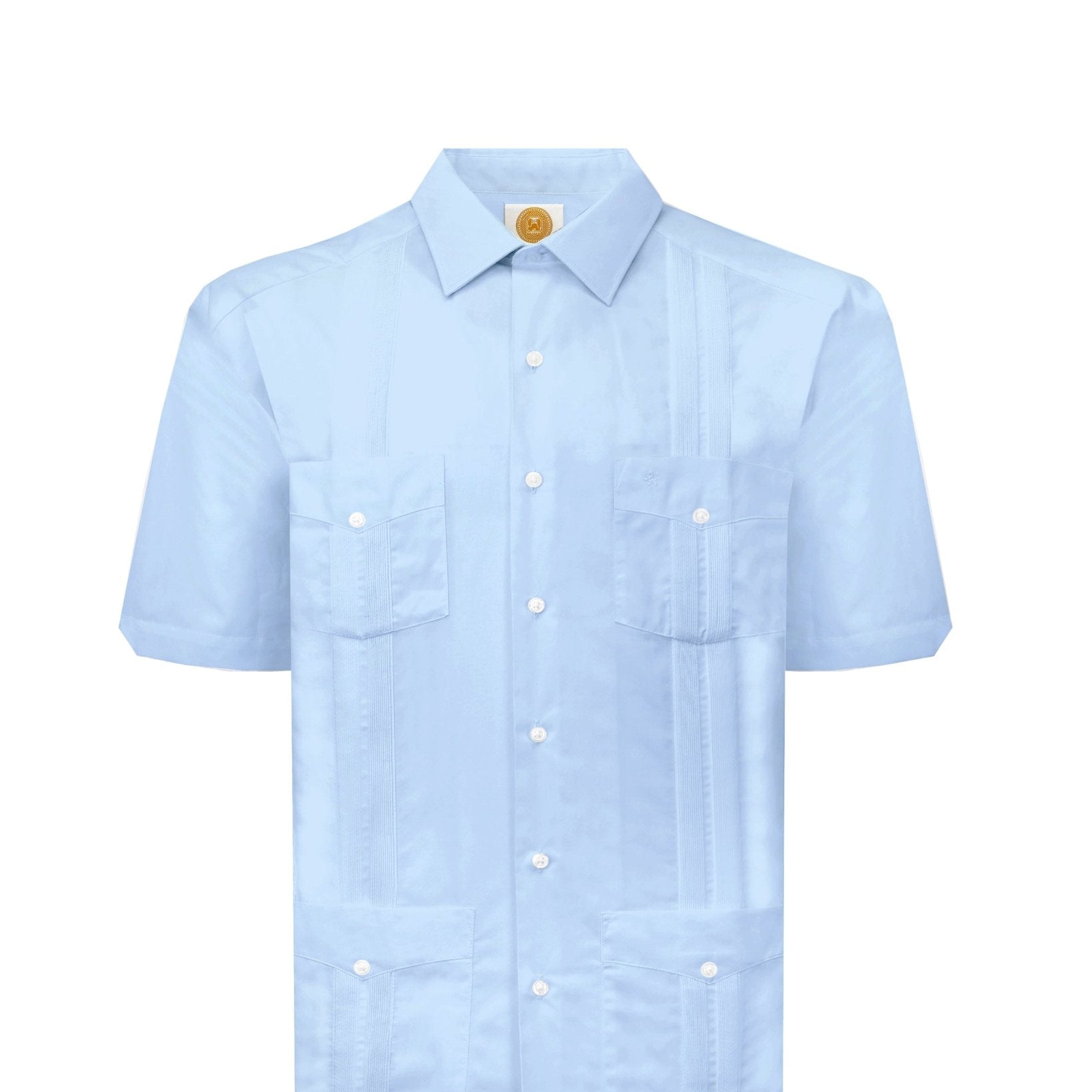 Manchester Guayabera Lisa Algodón y Poliéster - Manchester