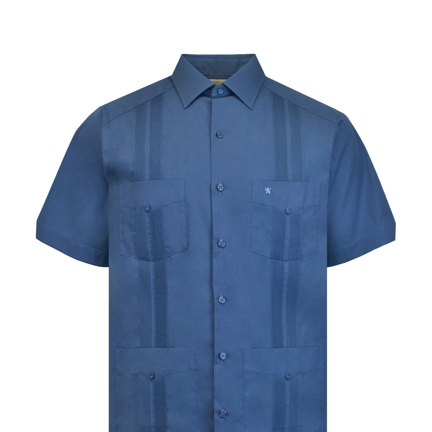 Manchester Guayabera Lisa Algodón y Poliéster - Manchester