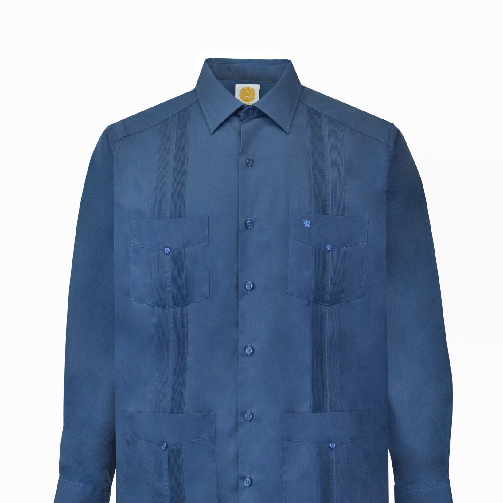 Manchester Guayabera Lisa Algodón y Poliéster - Manchester