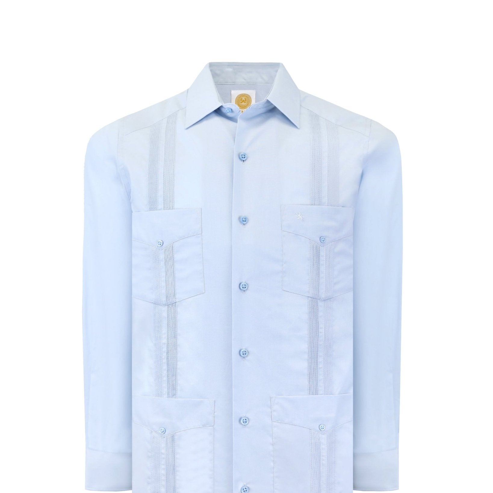 Manchester Guayabera Lisa Algodón y Poliéster - Manchester