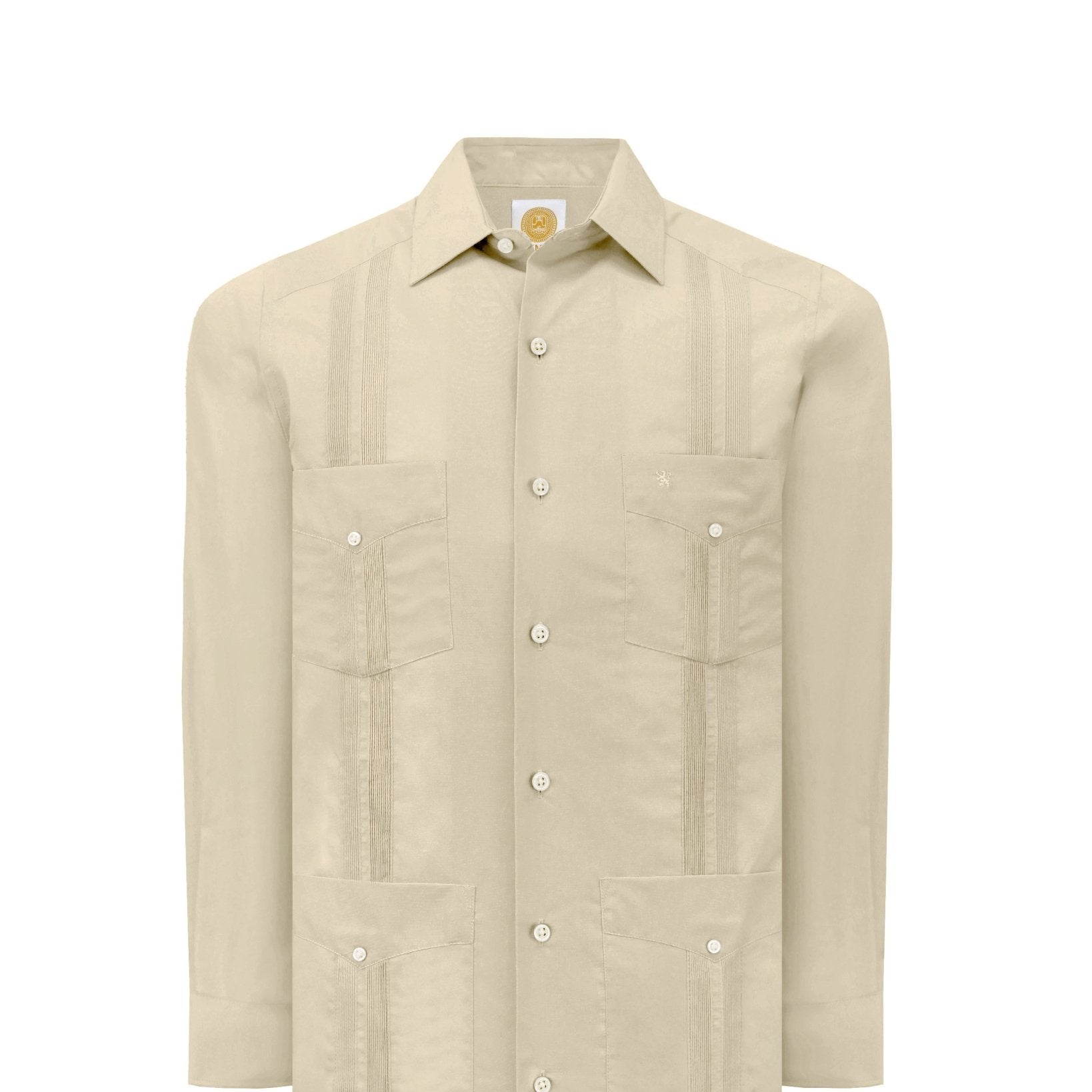 Manchester Guayabera Lisa Algodón y Poliéster - Manchester