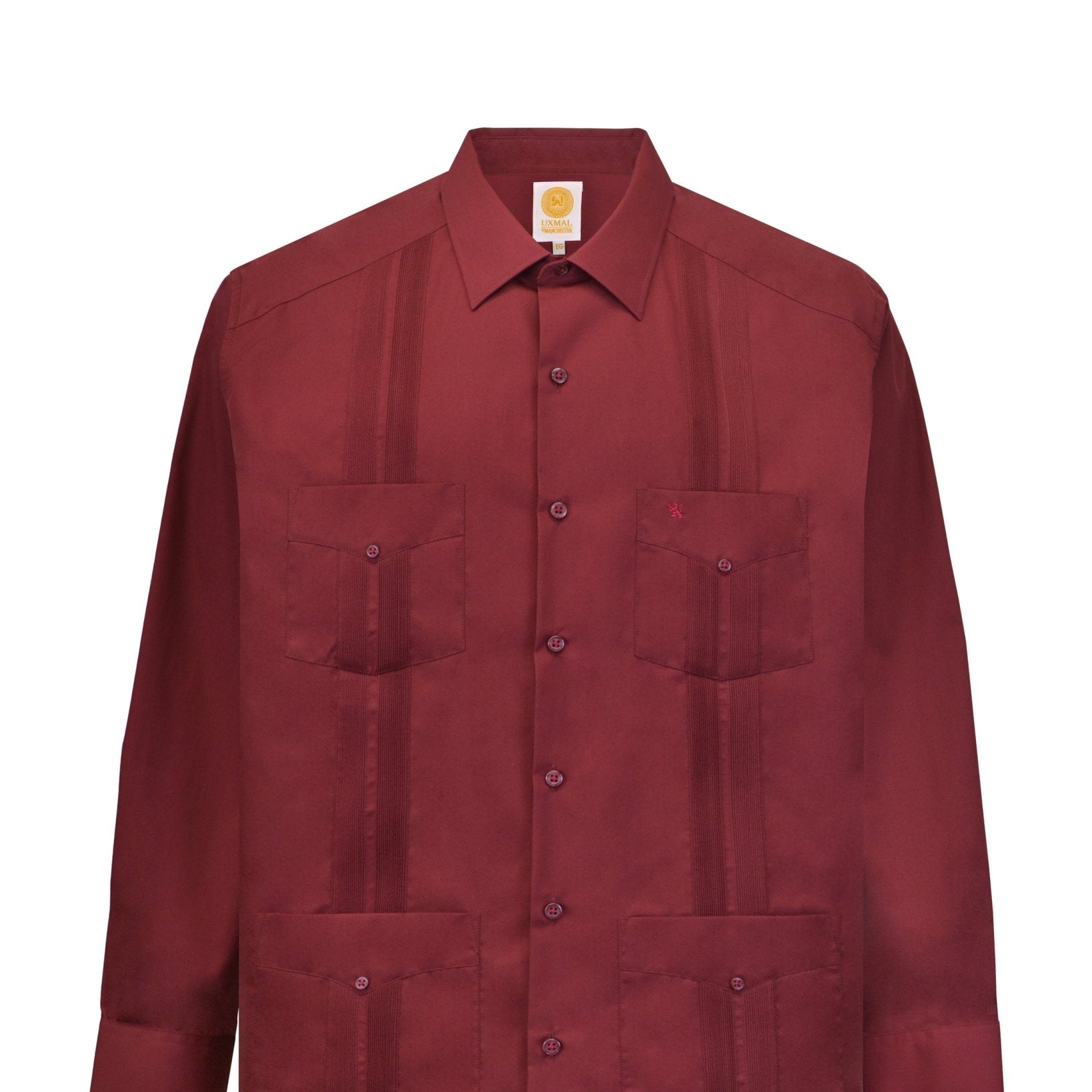Manchester Guayabera Lisa Algodón y Poliéster - Manchester