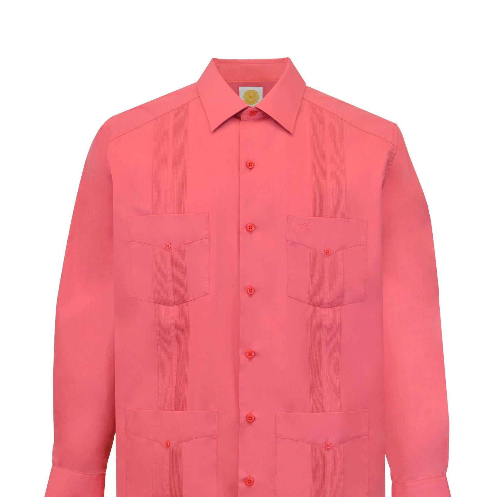 Manchester Guayabera Lisa Algodón y Poliéster - Manchester