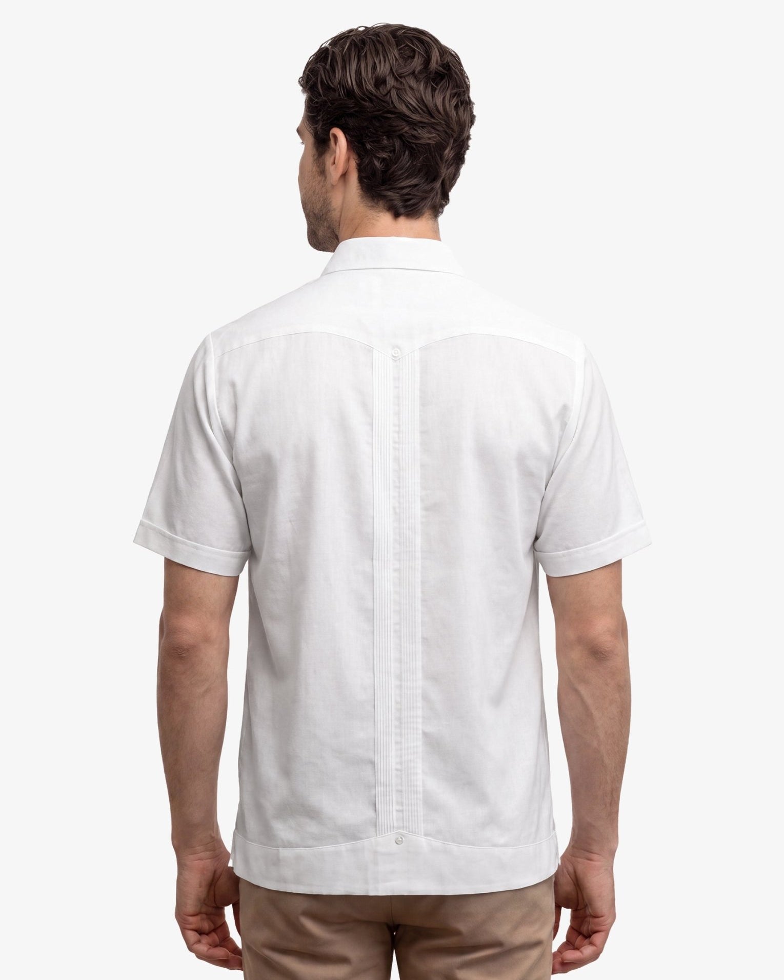 Manchester Guayabera Lisa Algodón y Poliéster - Manchester