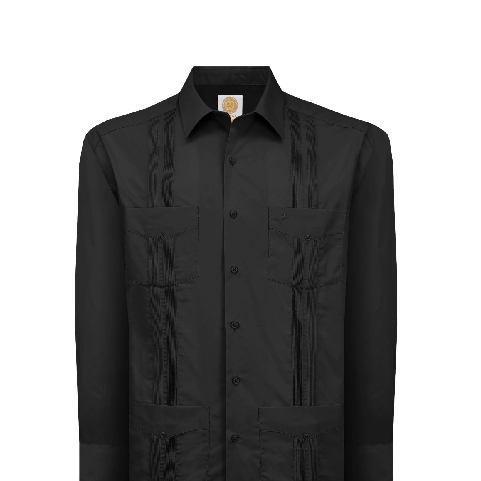 Manchester Guayabera Lisa Big and Tall Algodón y Poliéster - Manchester