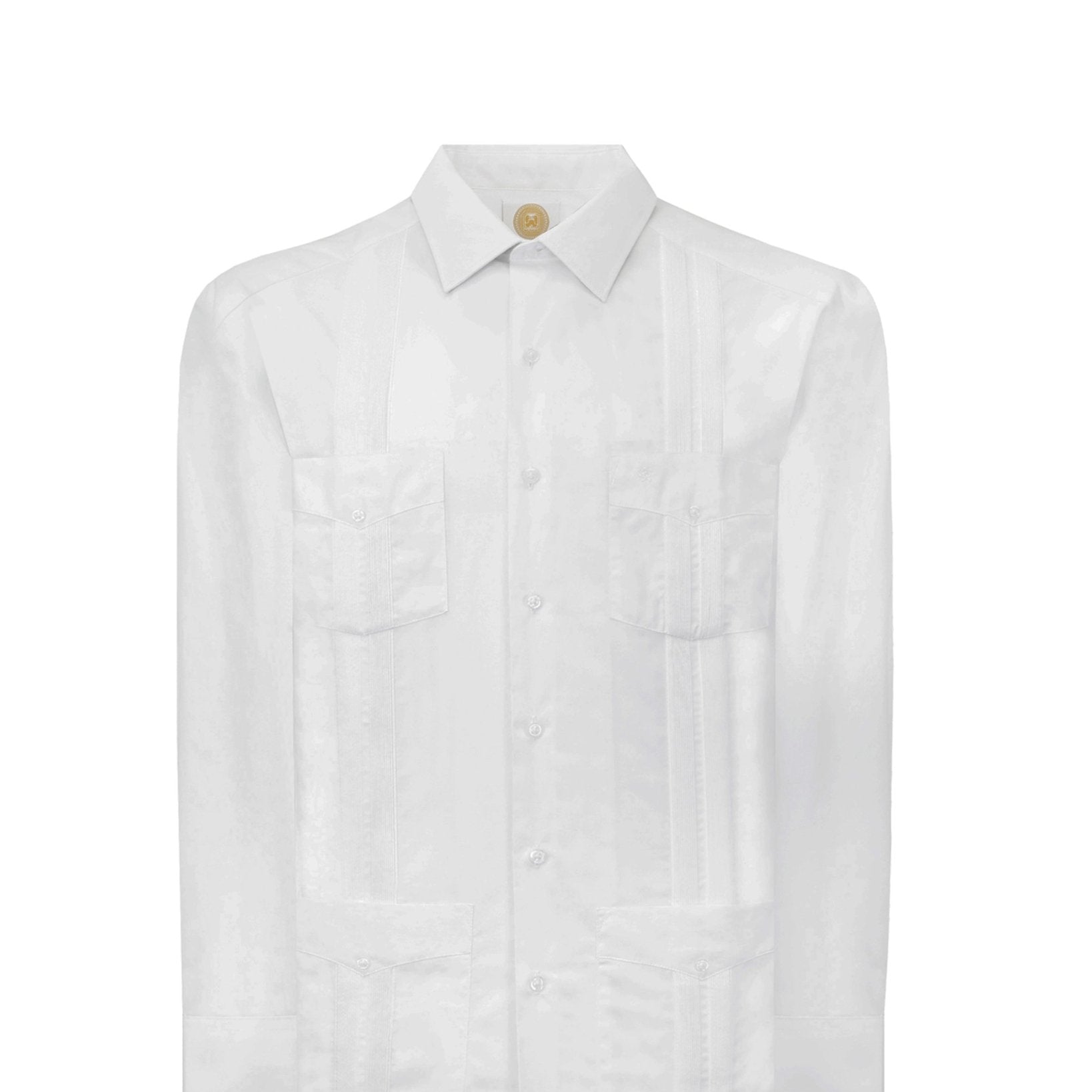 Manchester Guayabera Lisa Big and Tall Algodón y Poliéster - Manchester