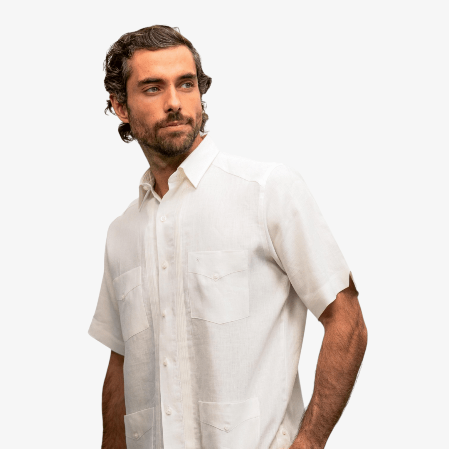 Manchester Guayabera Lisa Lino - Manchester