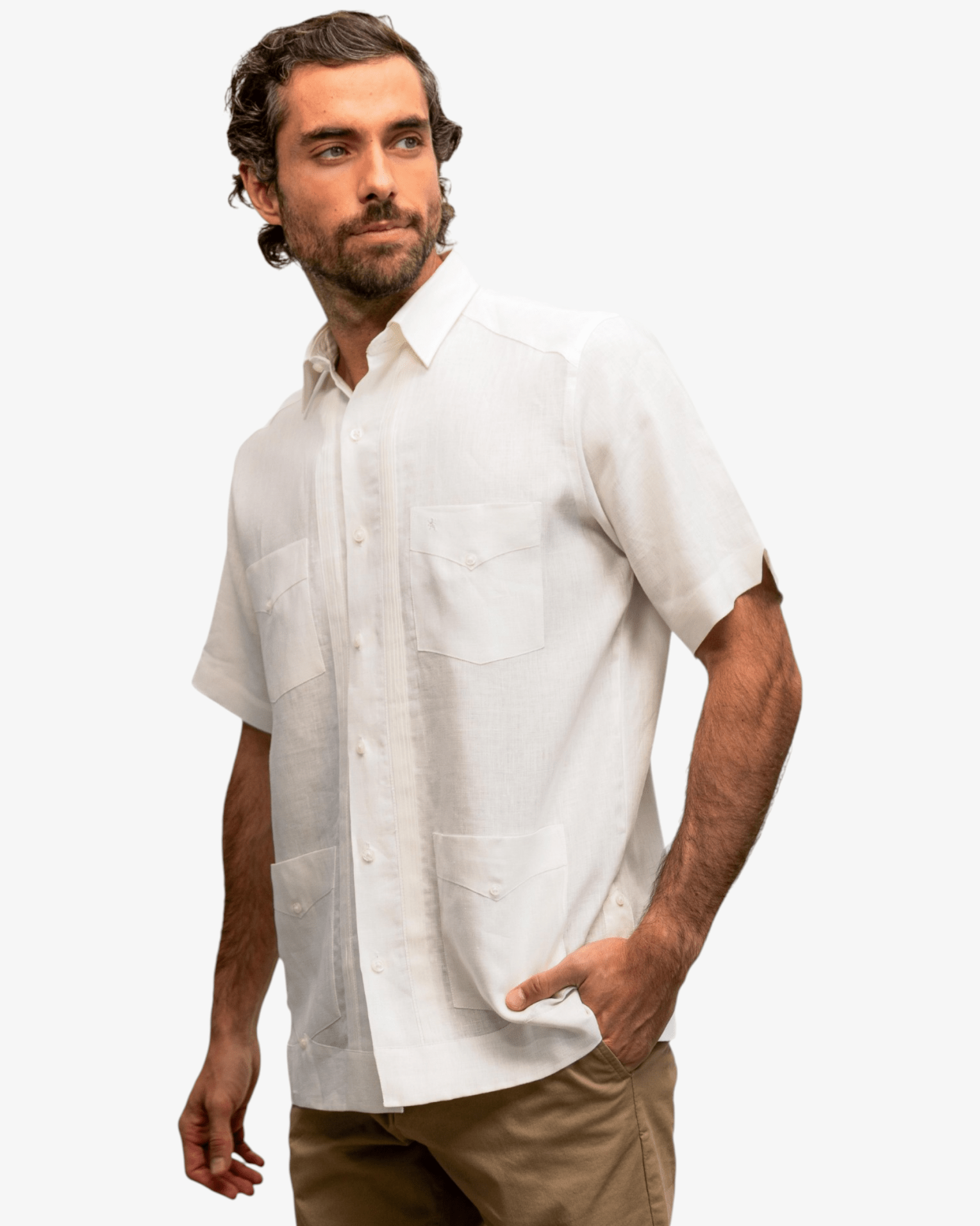 Manchester Guayabera Lisa Lino - Manchester