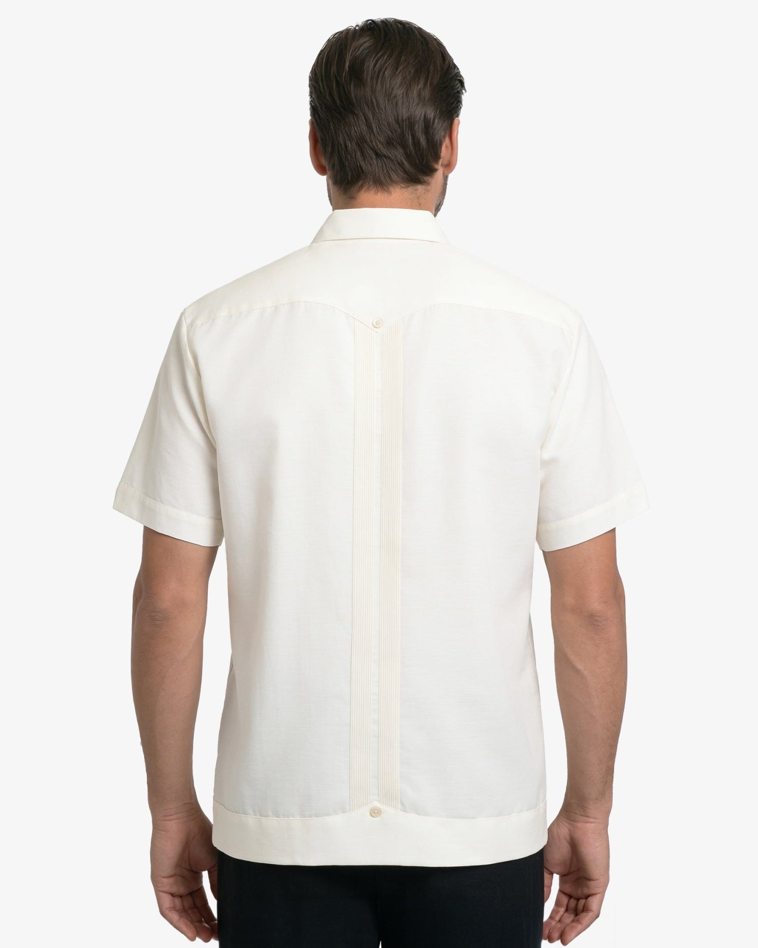 Manchester Guayabera Lisa Poliéster y Algodón - Manchester