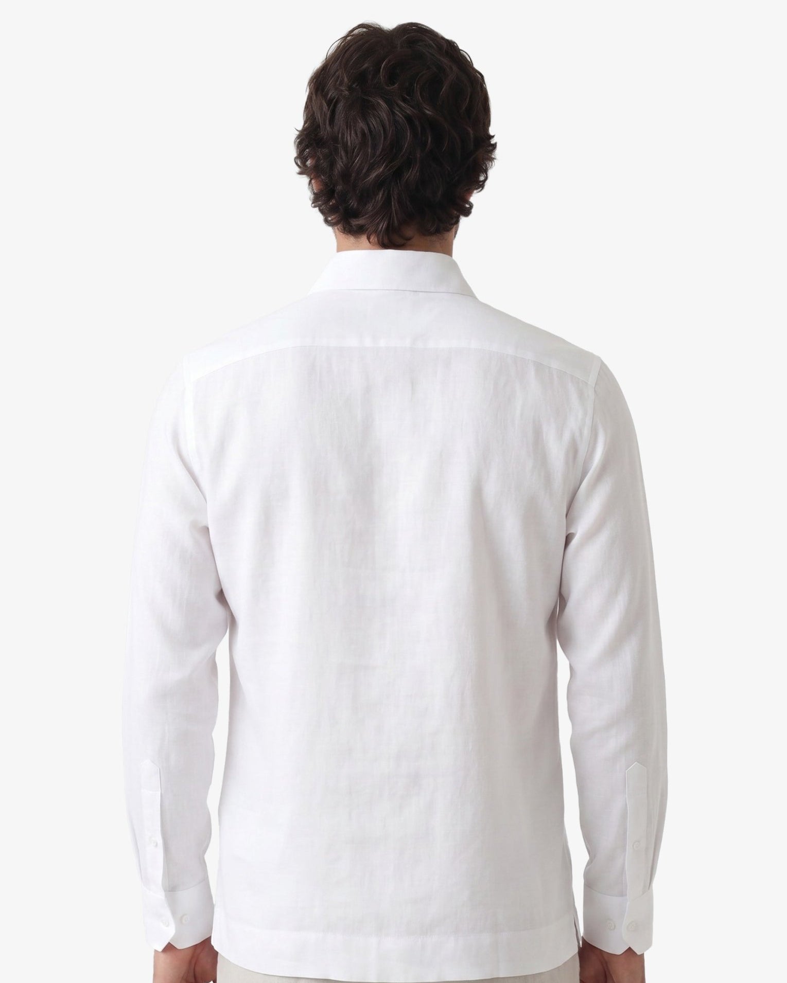 Manchester Guayabera Premium con Bordado Geométrico Elegante - Manchester