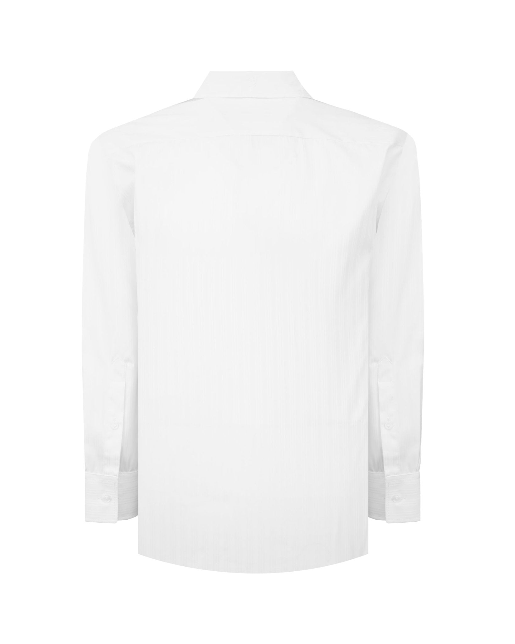 Manchester Guayabera Puño Convertible Alforzas Poliester - Algodón - Manchester