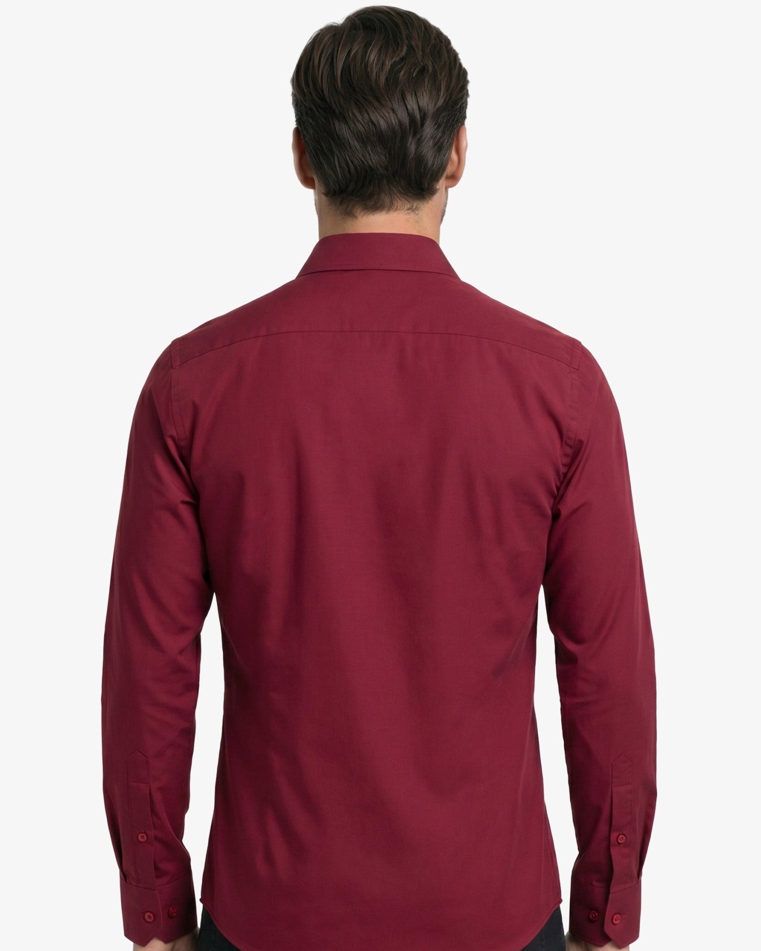 Manchester Guayabera Slim Fit Sin Bolsas Alforzas Bordado Elegante - Manchester