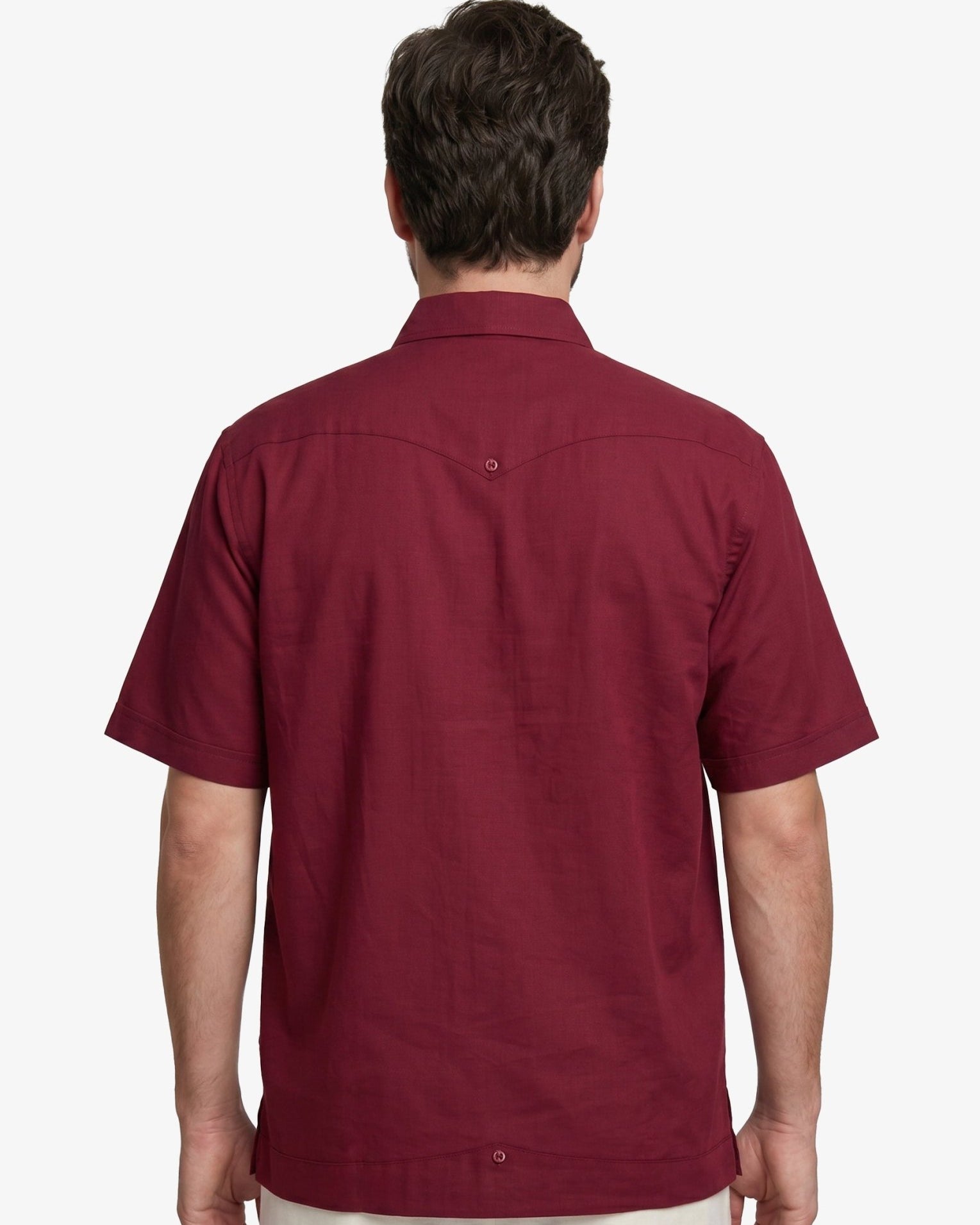 Manchester Guayabera Tradicional Big And Tall - Manga Corta - Manchester