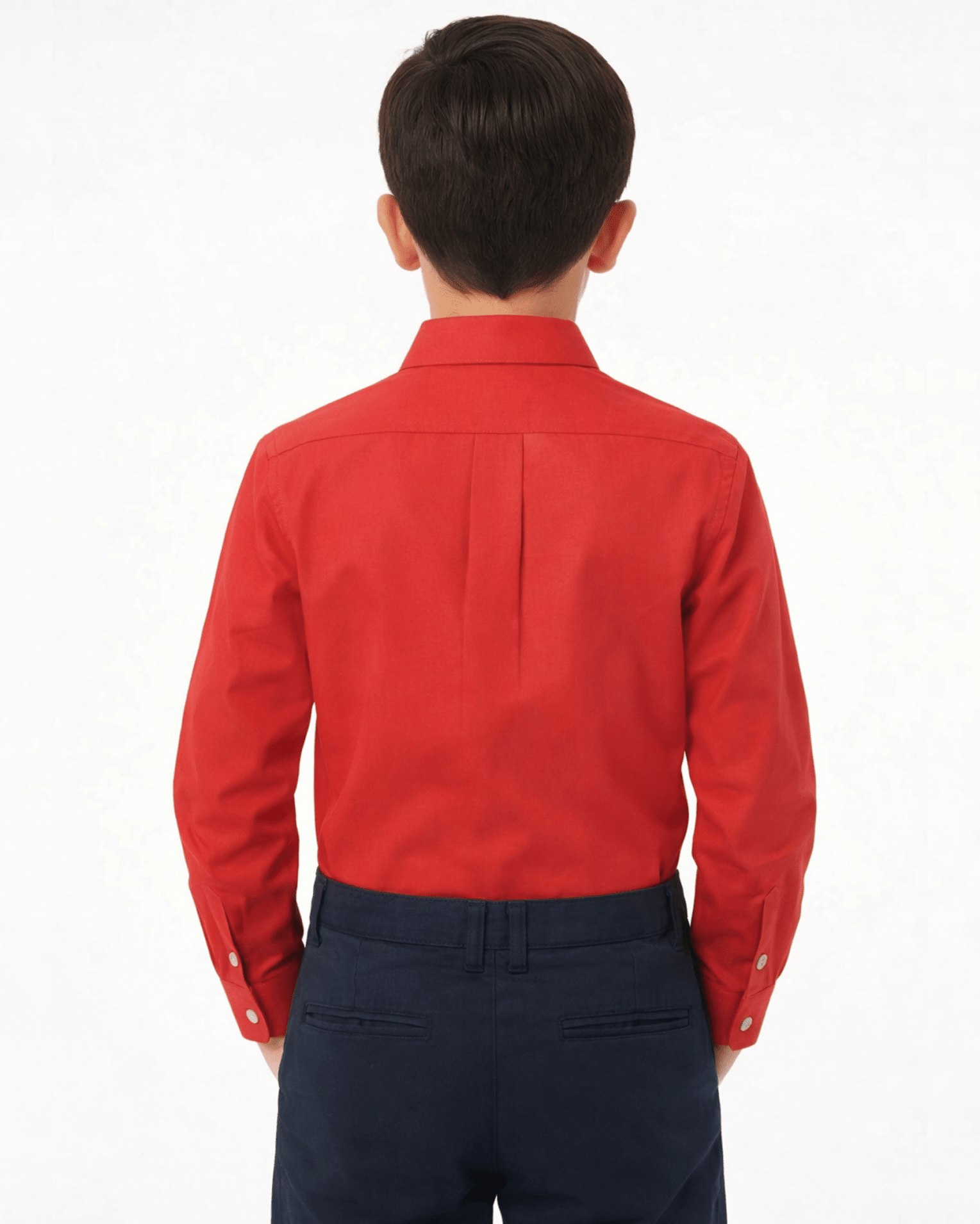 Manchester Junior Camisa de Vestir: Regular Fit Cuello Roma - Manchester