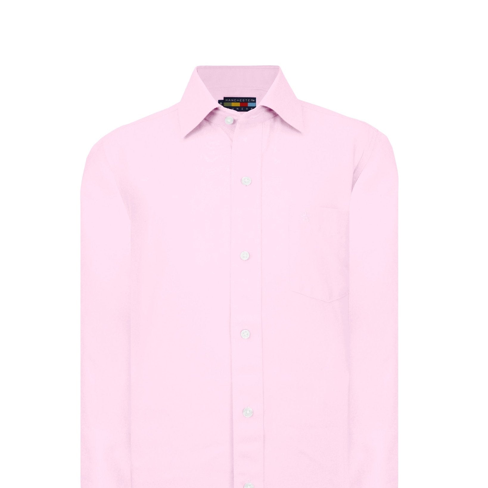 Manchester Junior Camisa de Vestir: Regular Fit Cuello Roma - Manchester