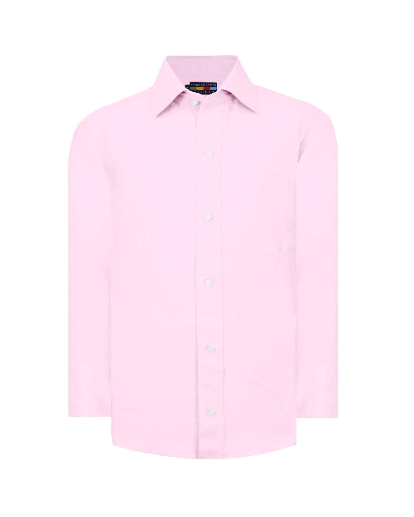 Manchester Junior Camisa de Vestir: Regular Fit Cuello Roma - Manchester