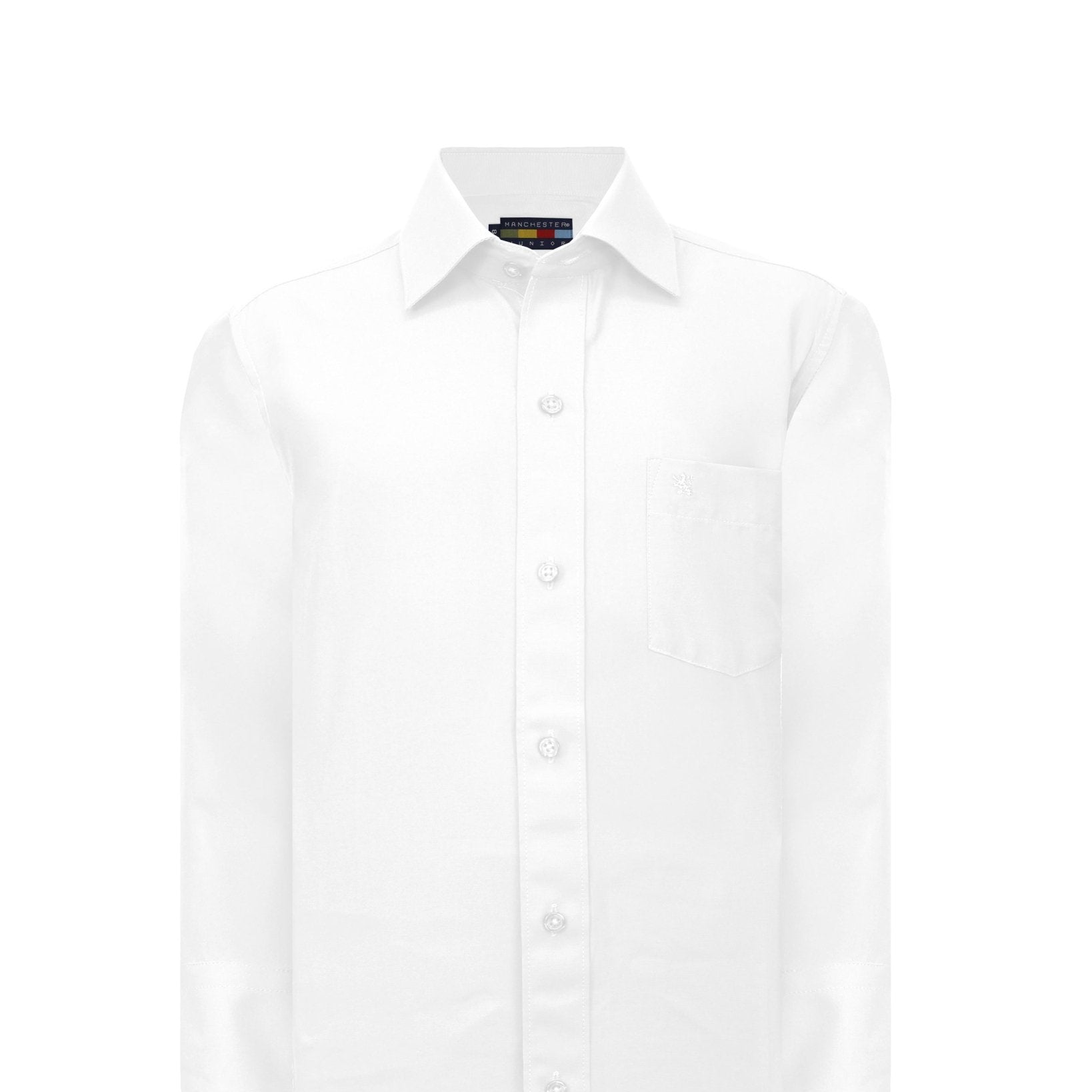 Manchester Junior Camisa de Vestir: Regular Fit Cuello Roma - Manchester