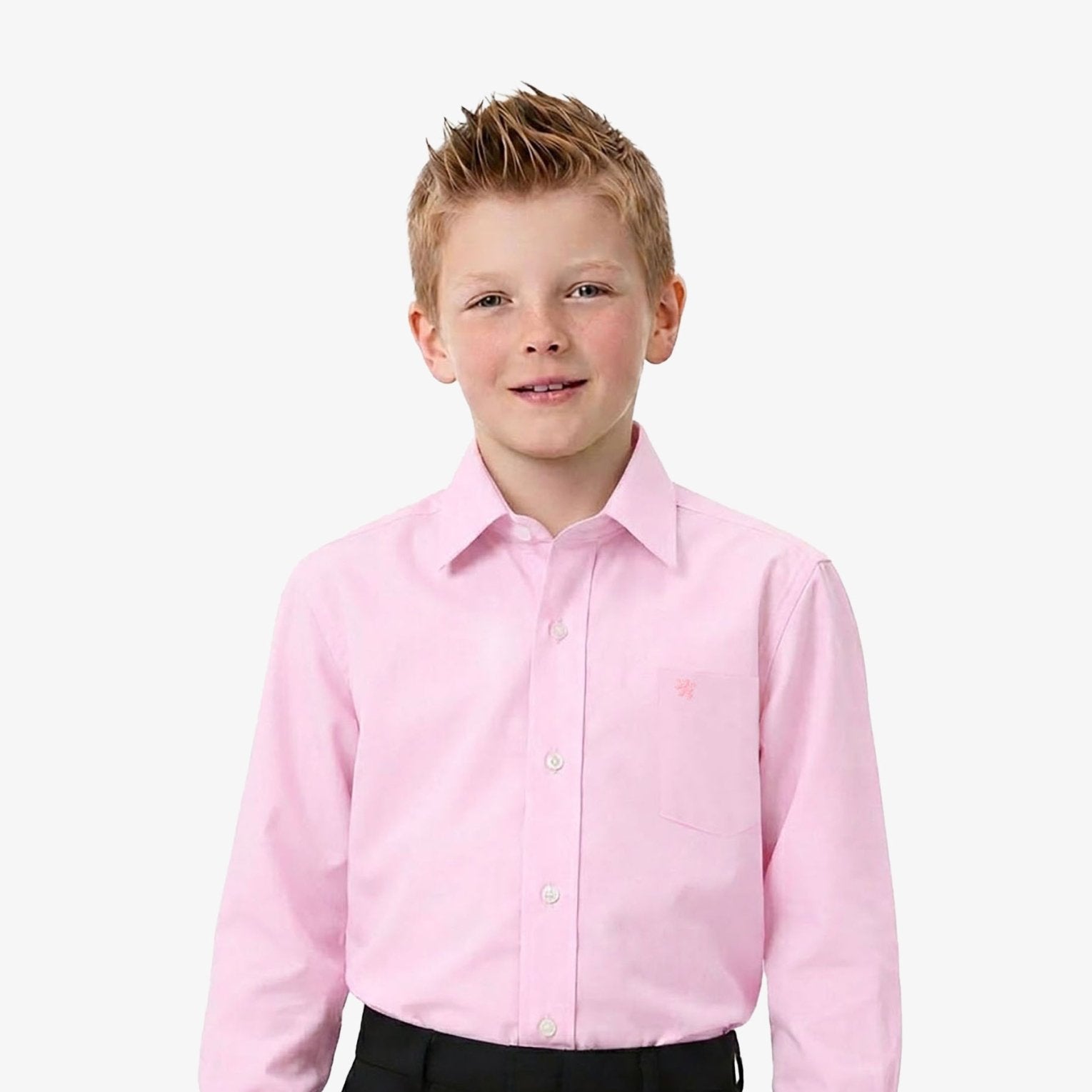 Manchester Junior Camisa de Vestir: Regular Fit Cuello Roma - Manchester