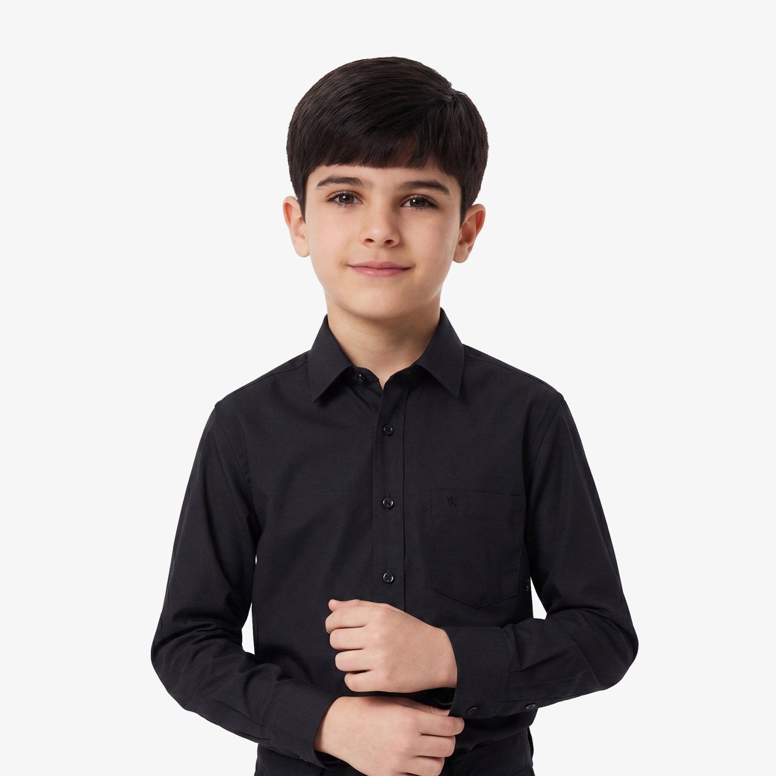 Manchester Junior Camisa de Vestir: Regular Fit Cuello Roma - Manchester