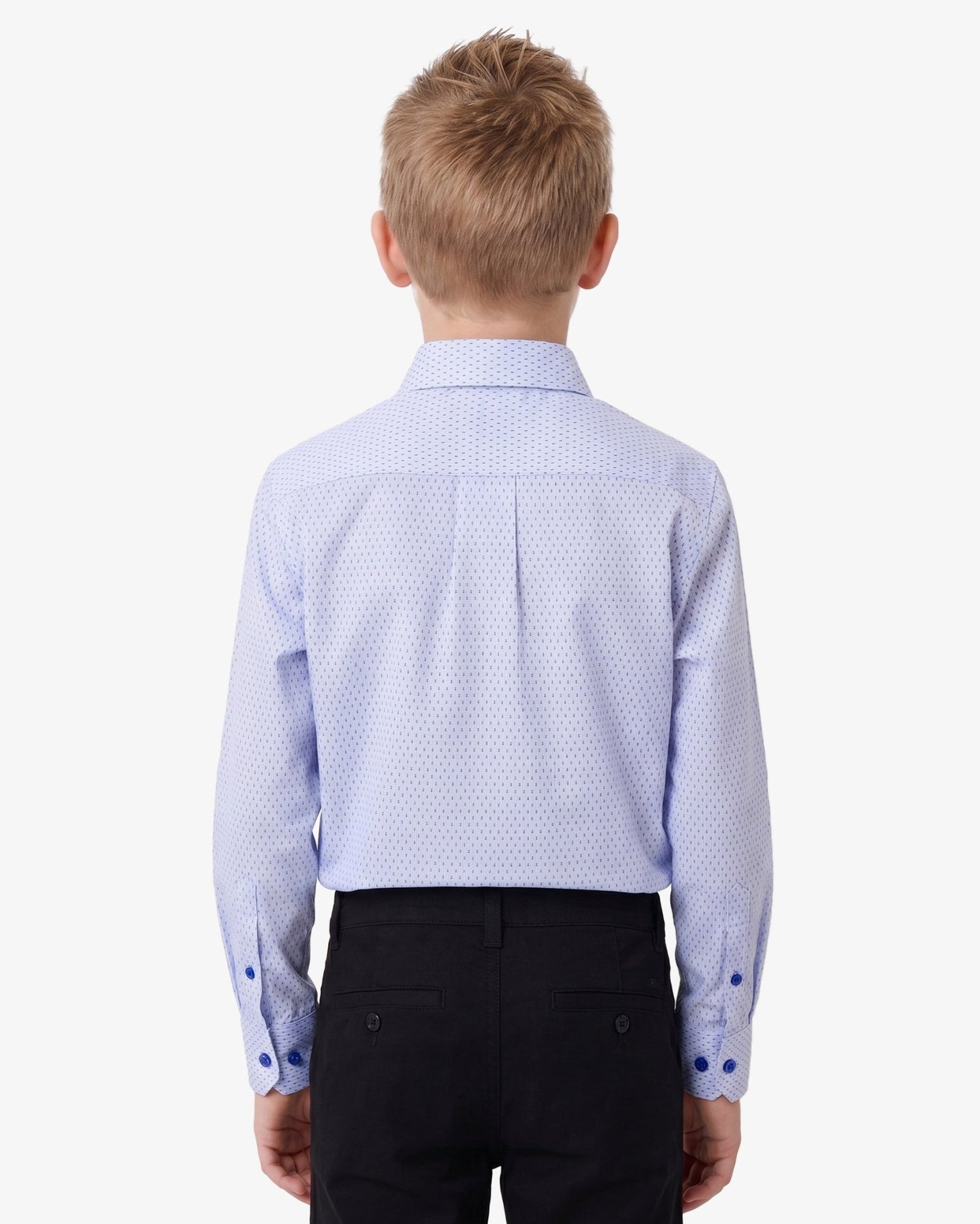 Manchester Junior Camisa Vestir Manga Larga Lisa - Manchester