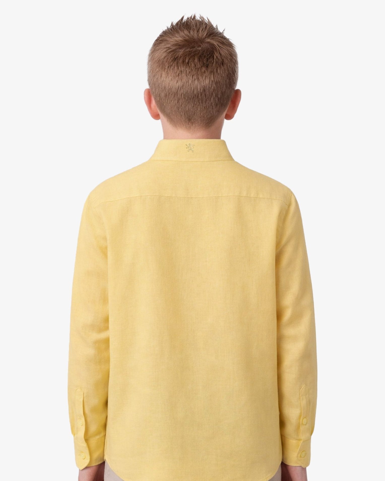 Manchester Junior Guayabera 100% Lino - Manga Larga - Manchester