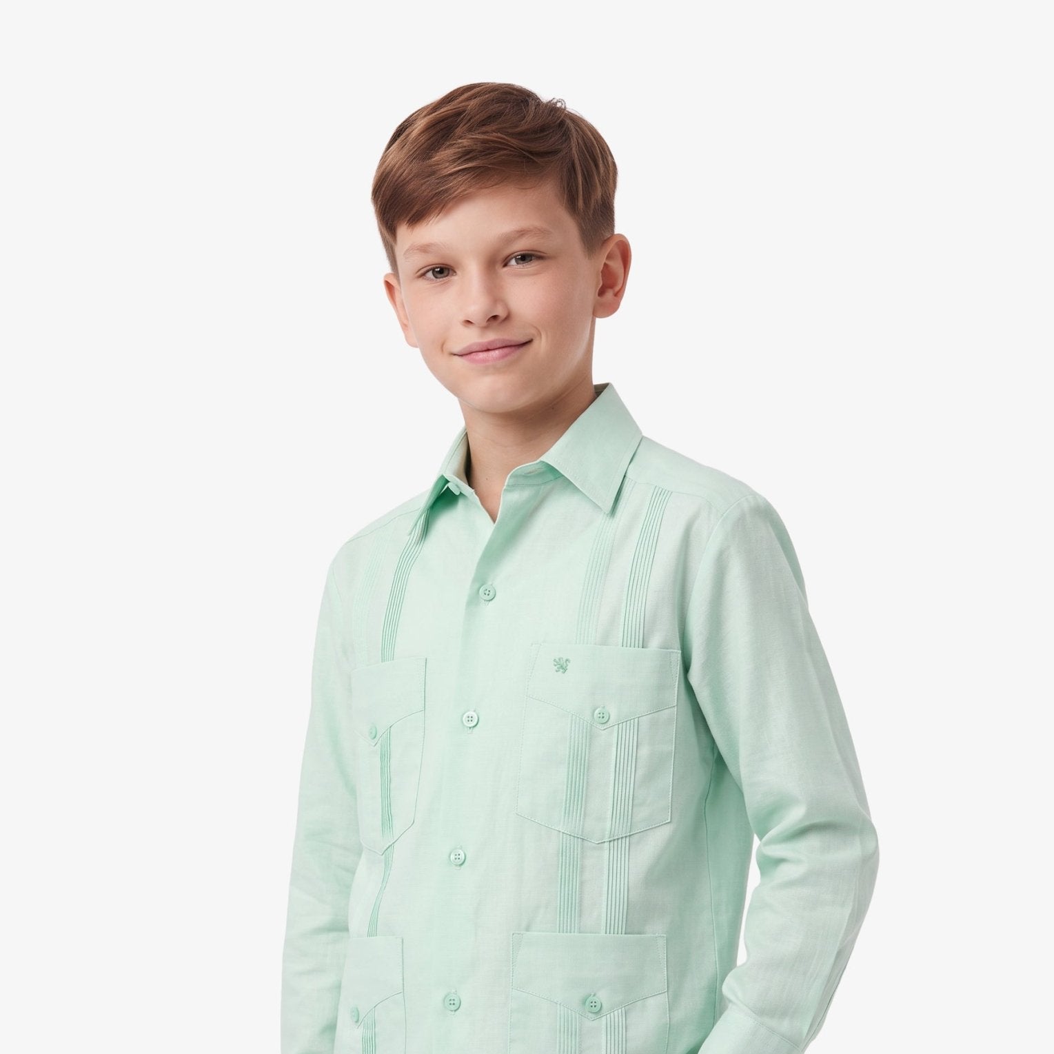 Manchester Junior Guayabera Algodón y Poliéster - Manchester