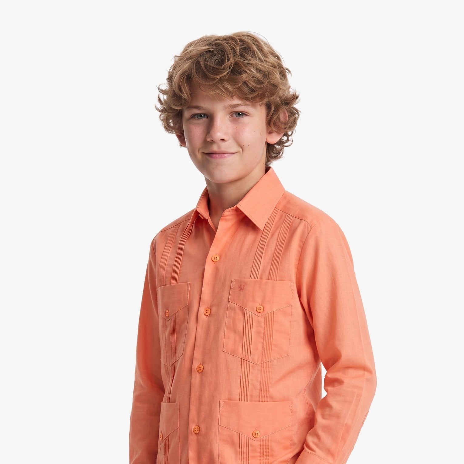 Manchester Junior Guayabera Algodón y Poliéster - Manchester