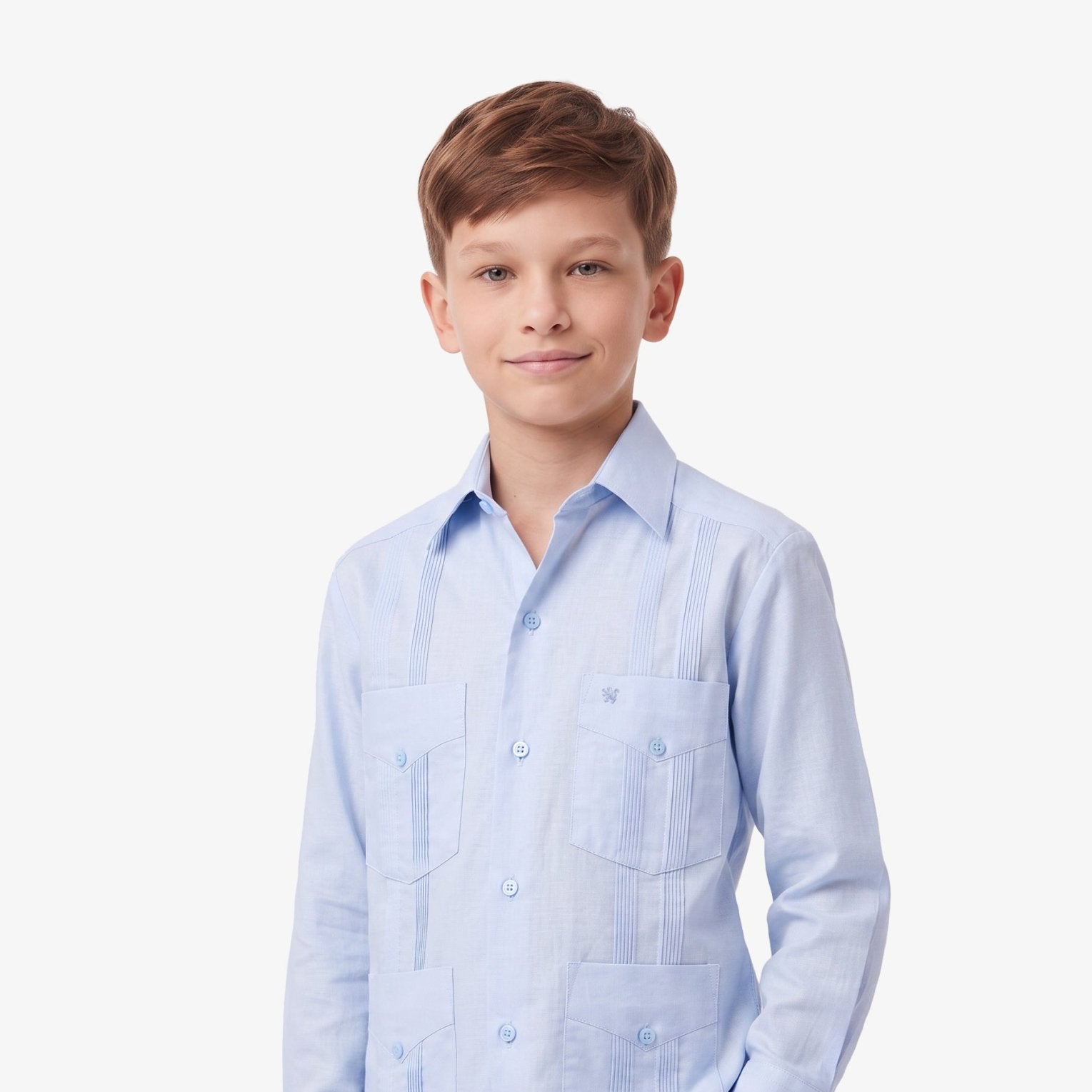 Manchester Junior Guayabera Algodón y Poliéster - Manchester