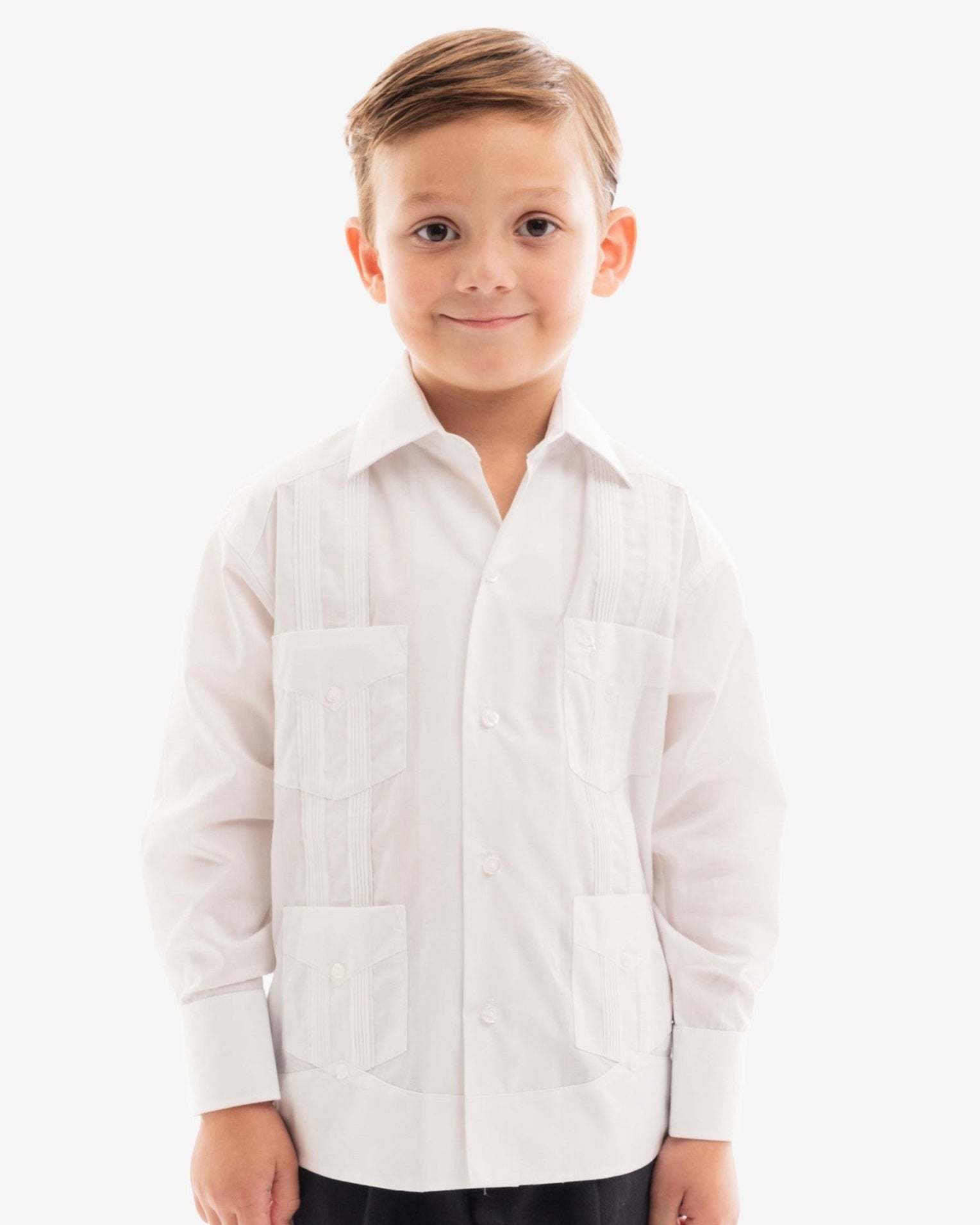 Manchester Junior Guayabera Algodón y Poliéster - Manchester
