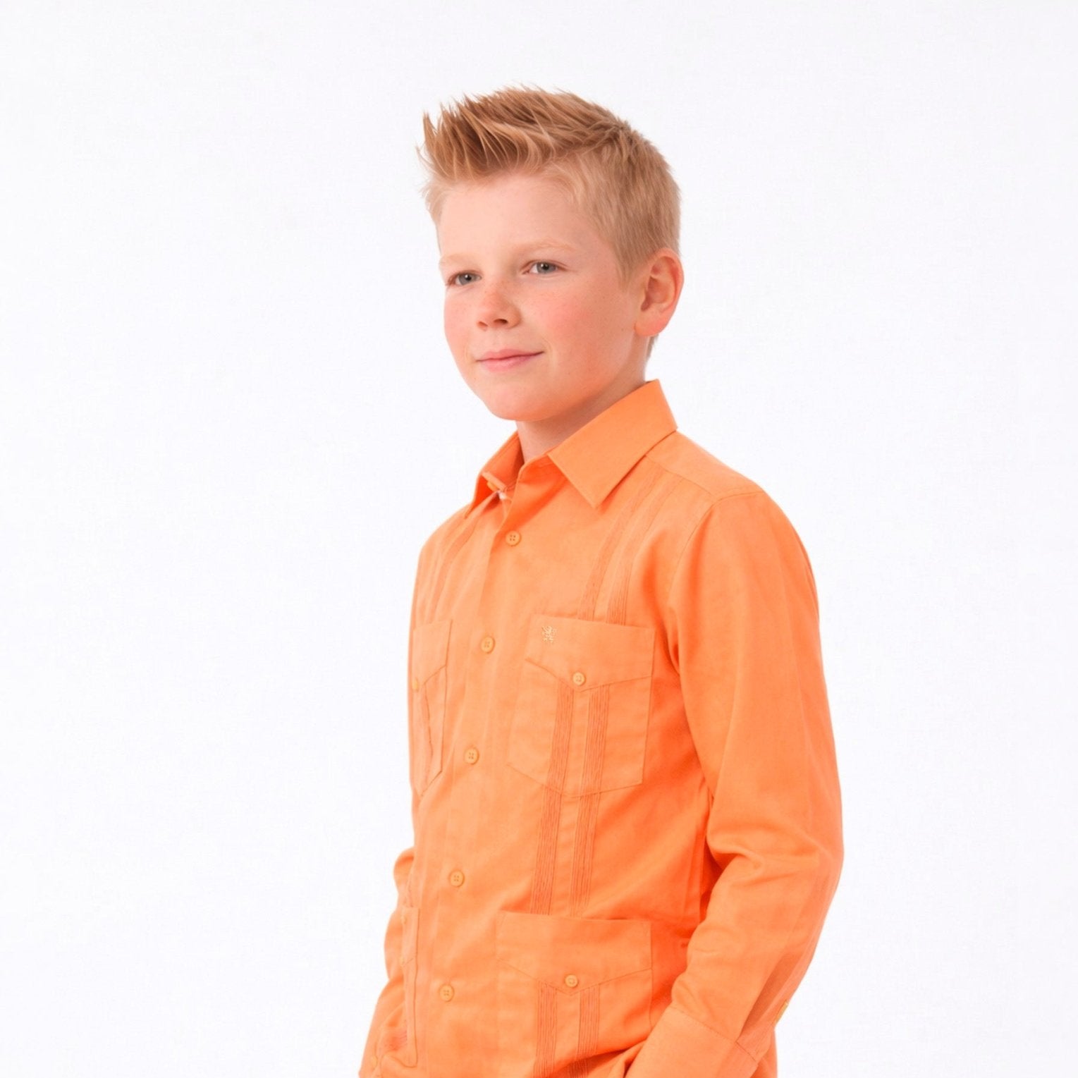 Manchester Junior Guayabera Algodón y Poliéster - Manchester