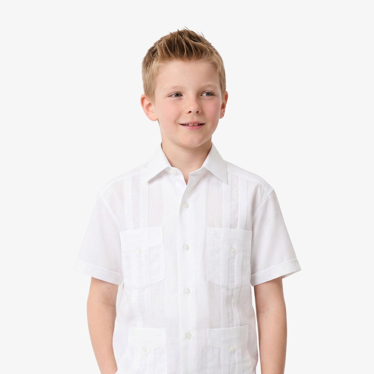 Manchester Junior Guayabera Algodón y Poliéster - Manchester