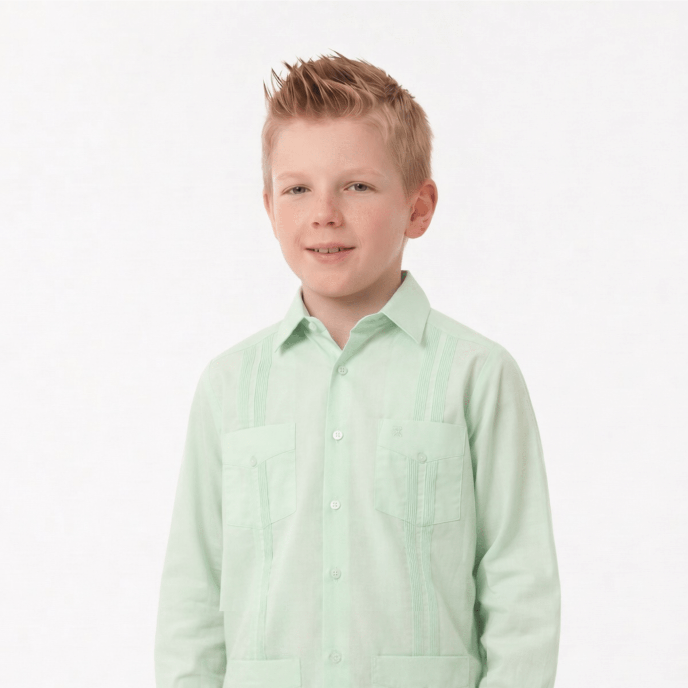 Manchester Junior Guayabera Algodón y Poliéster - Manchester
