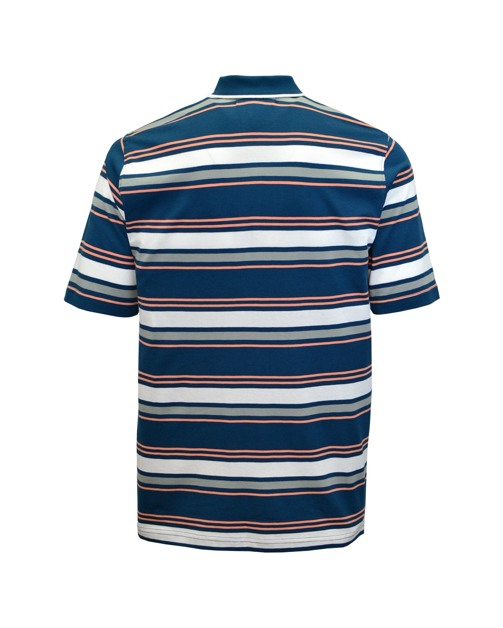 Manchester Junior Polo 100% Algodón Patrón de Rayas - Manga Corta - Manchester