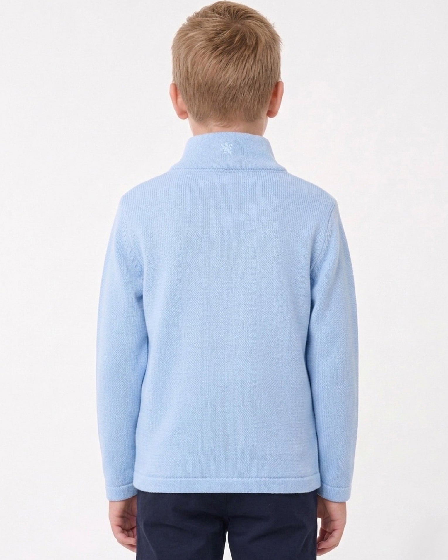 Manchester Junior Sweater Liso a Punto - Manchester