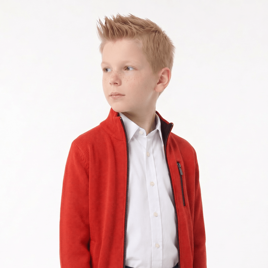 Manchester Junior Sweater Liso a Punto - Manchester