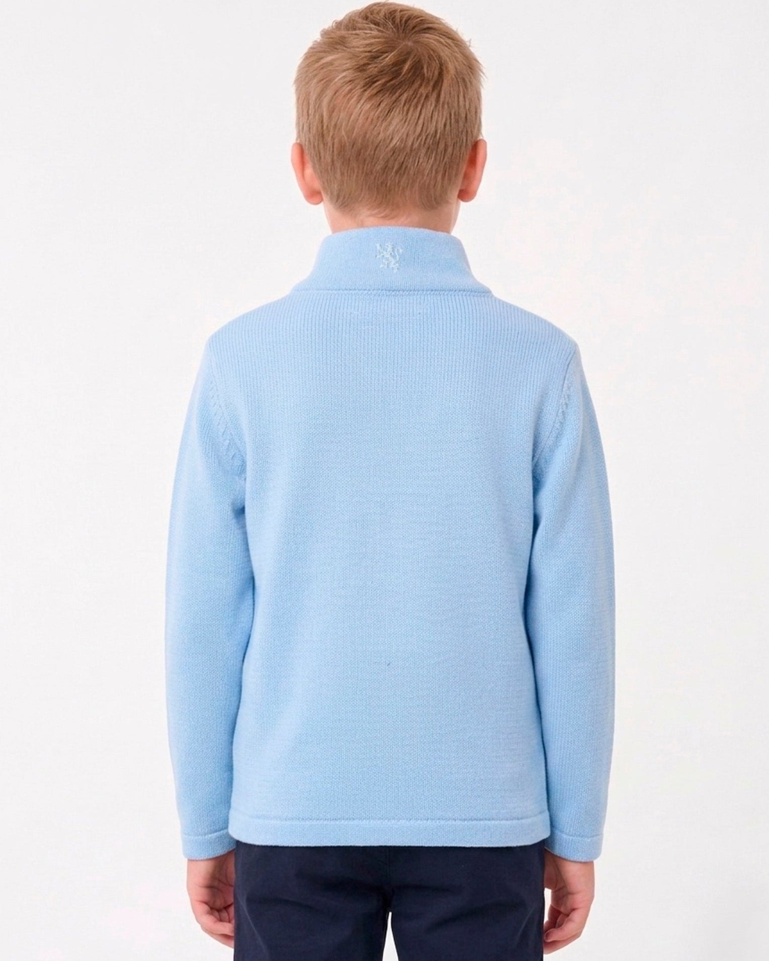Manchester Junior Sweater Liso a Punto - Manchester