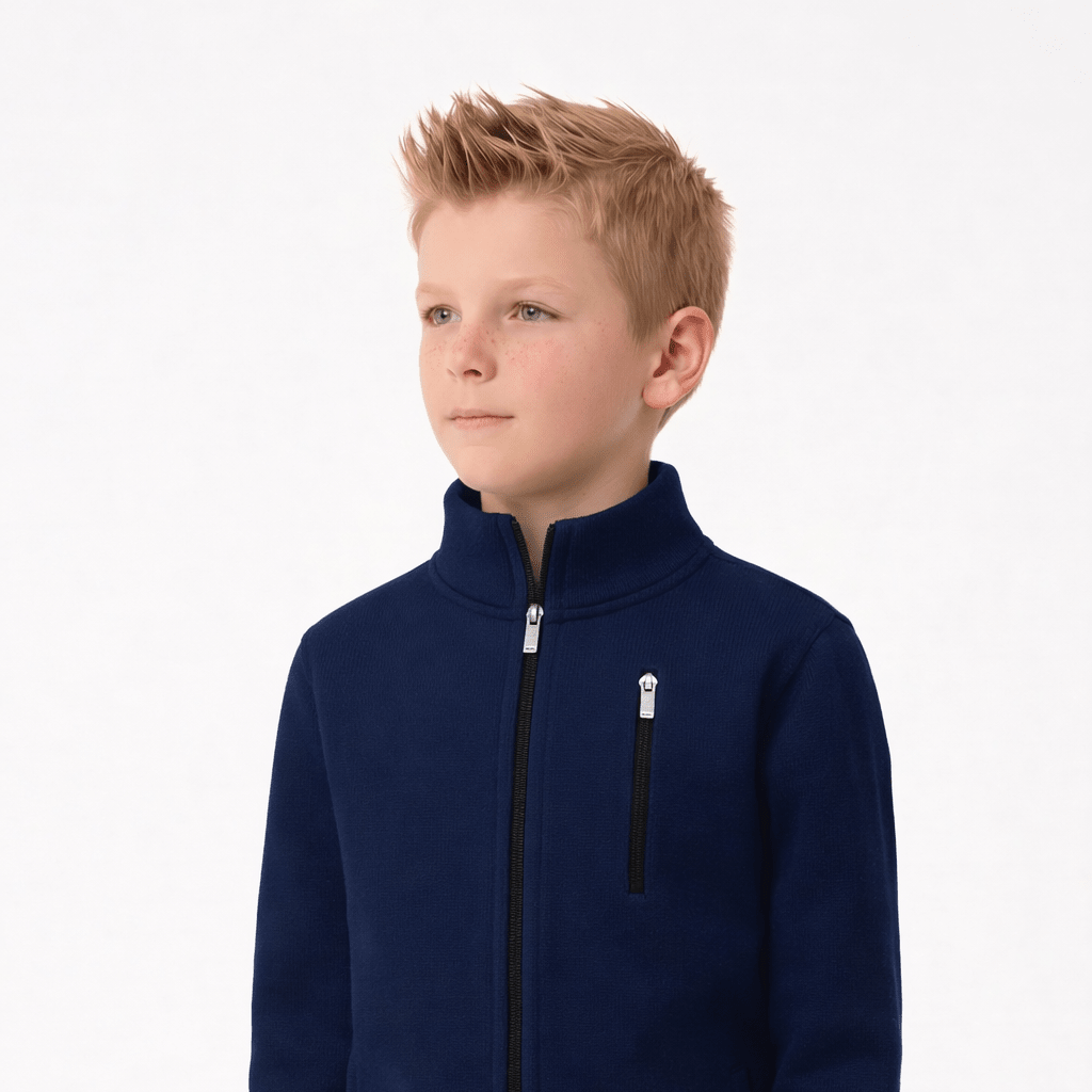 Manchester Junior Sweater Liso a Punto - Manchester