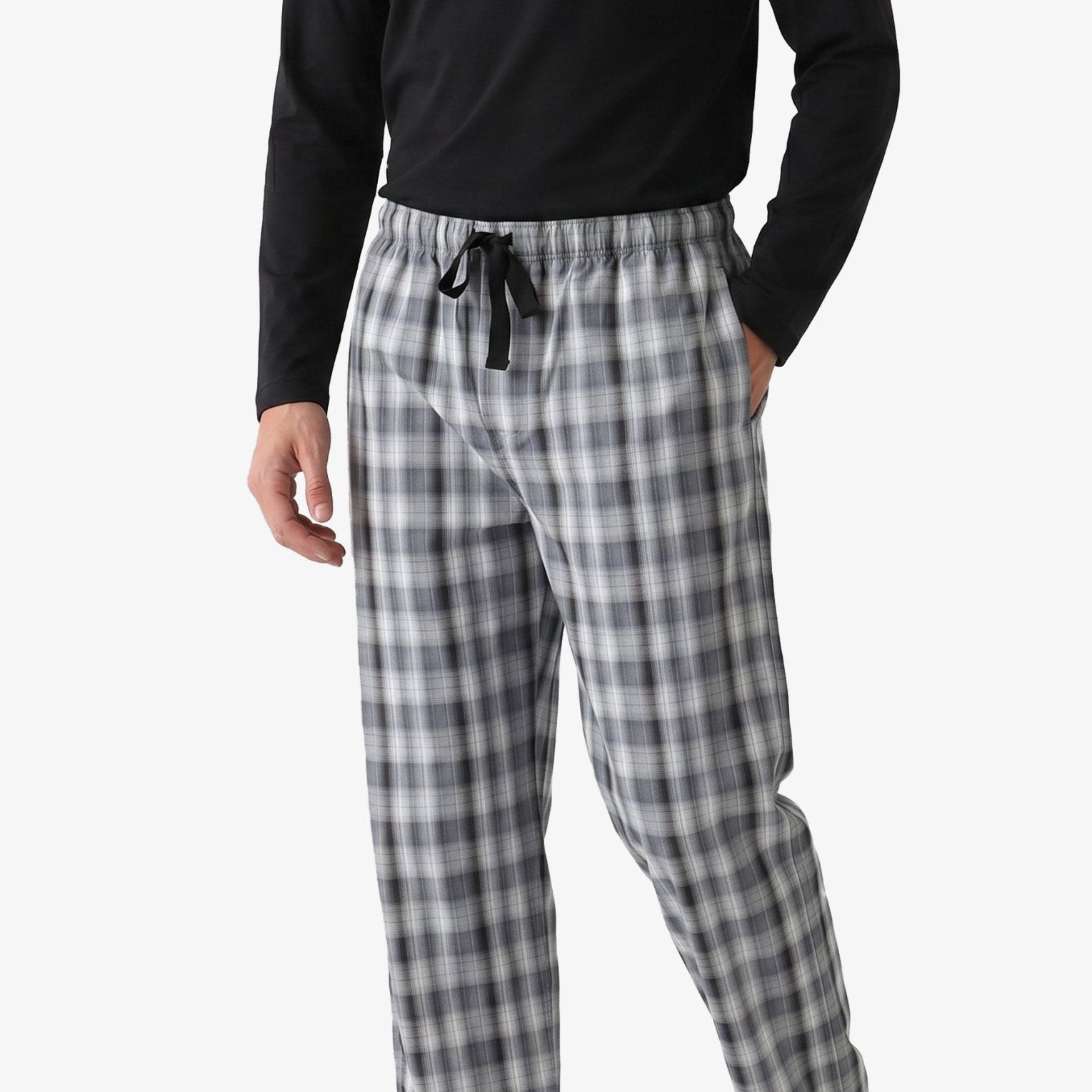 Manchester Pantalón de Pijama Algodón y Poliéster color gris para hombre