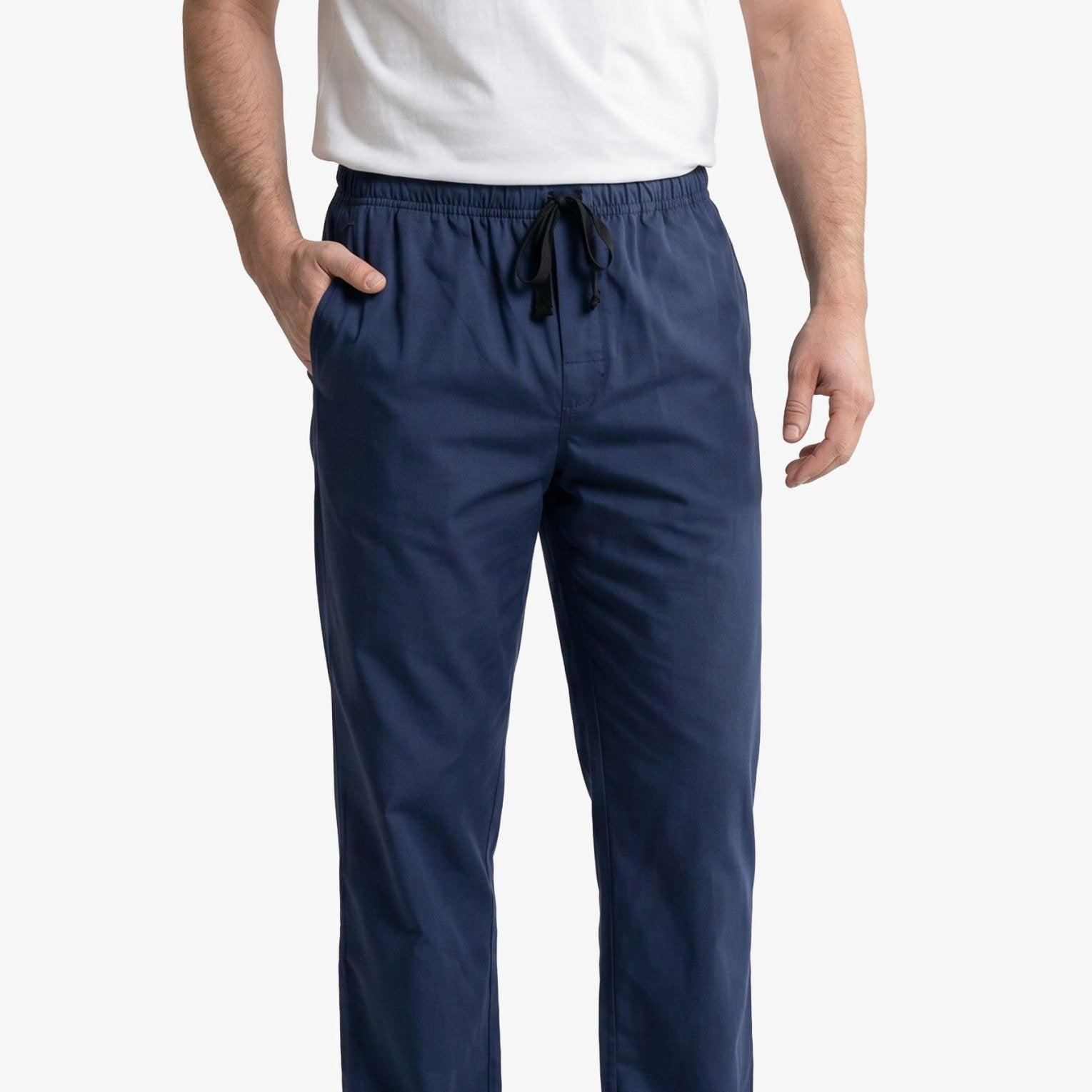Manchester Pantalón de Pijama con Bolsillos Algodón y Poliéster color marino para hombre